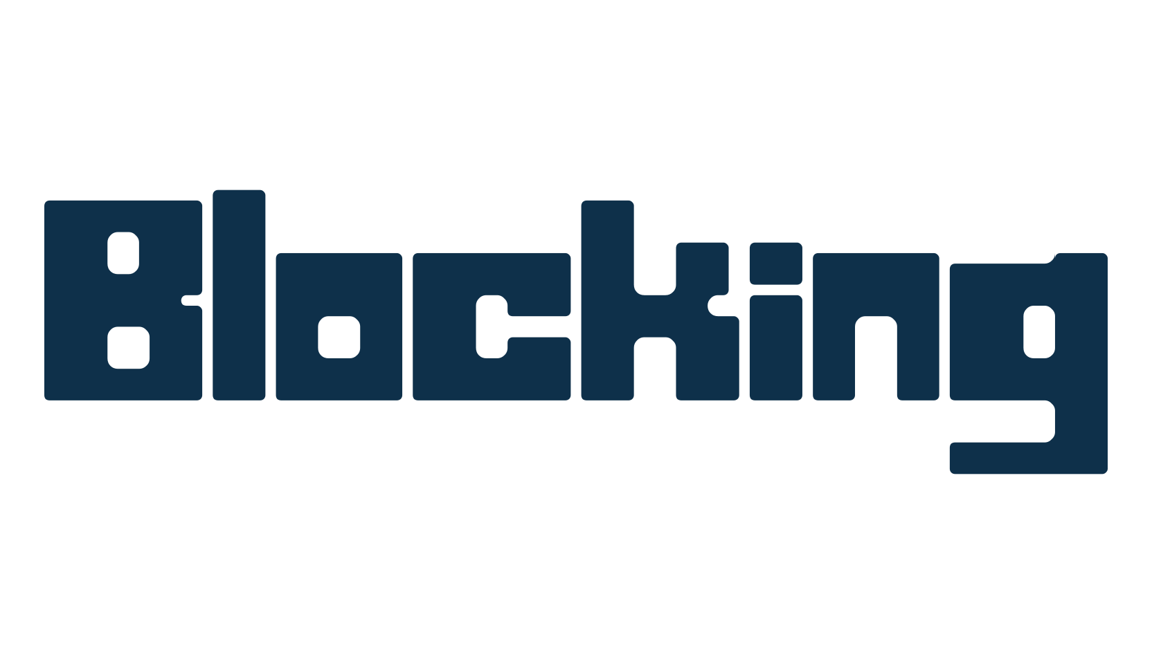 Blocking, fancy groovy decorative font preview