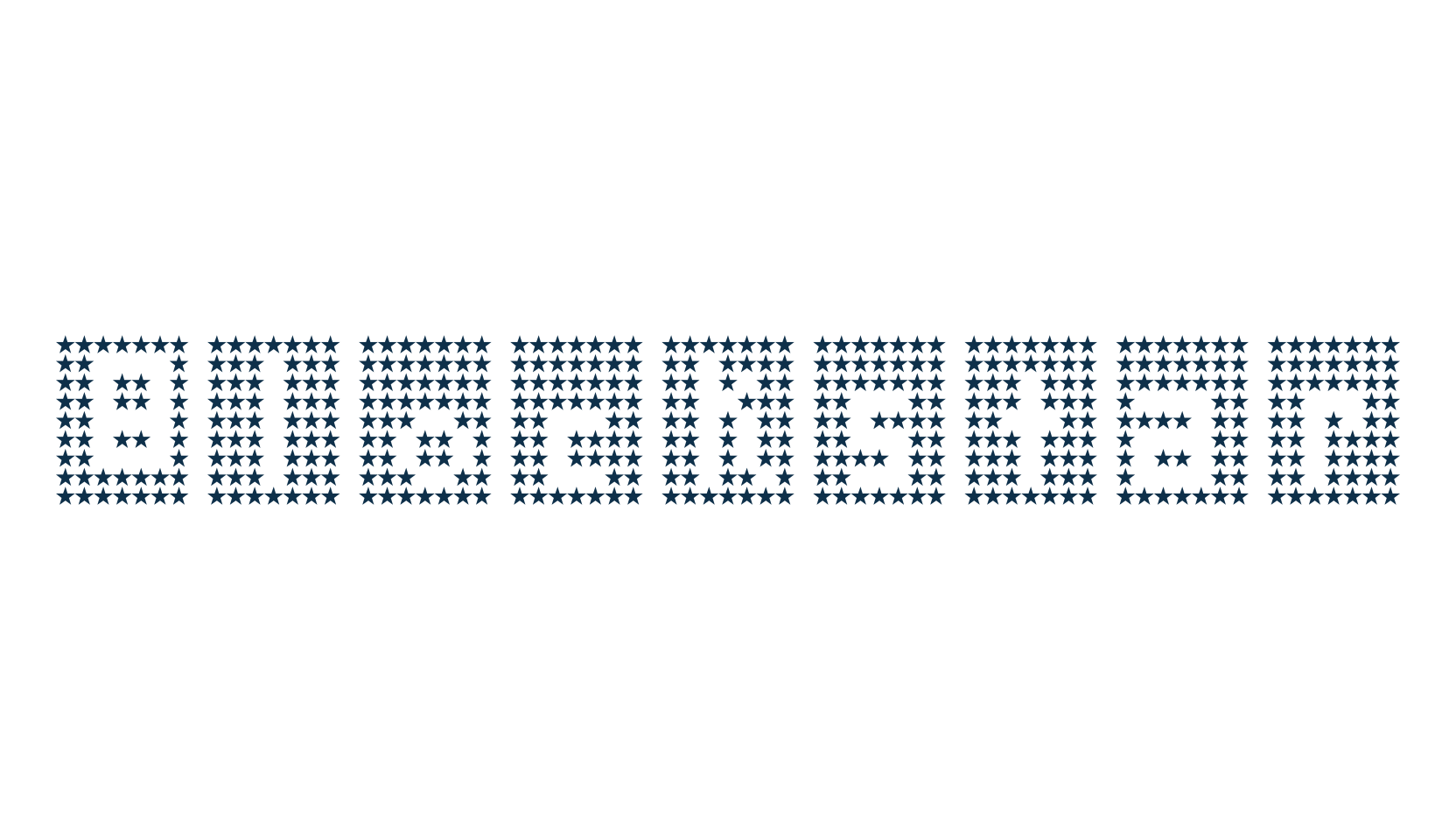 Blockstar, groovy font preview