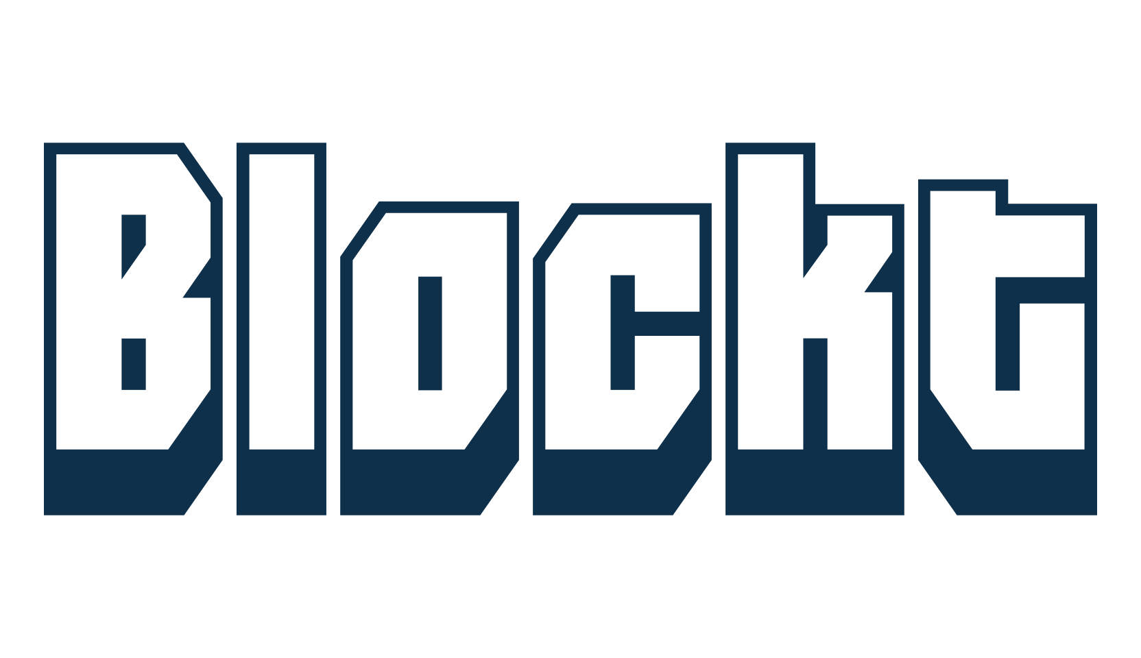 Blockt, techno square sci-fi font preview