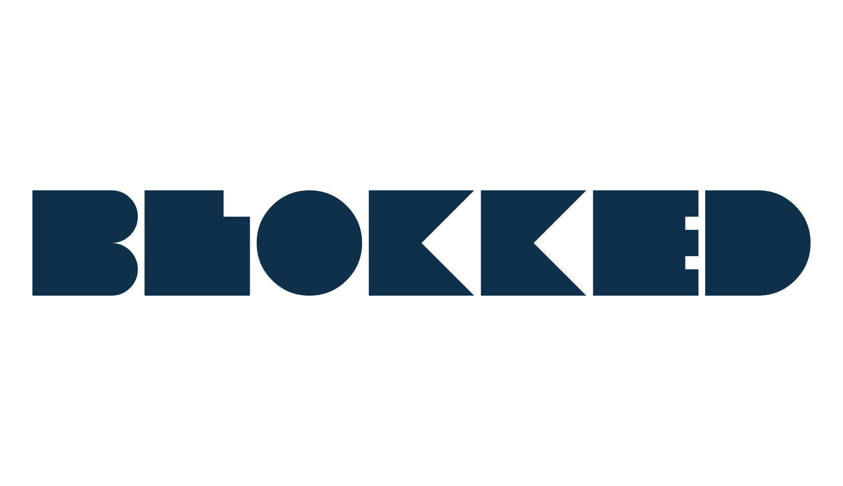 Blokked, fancy various decorative font preview