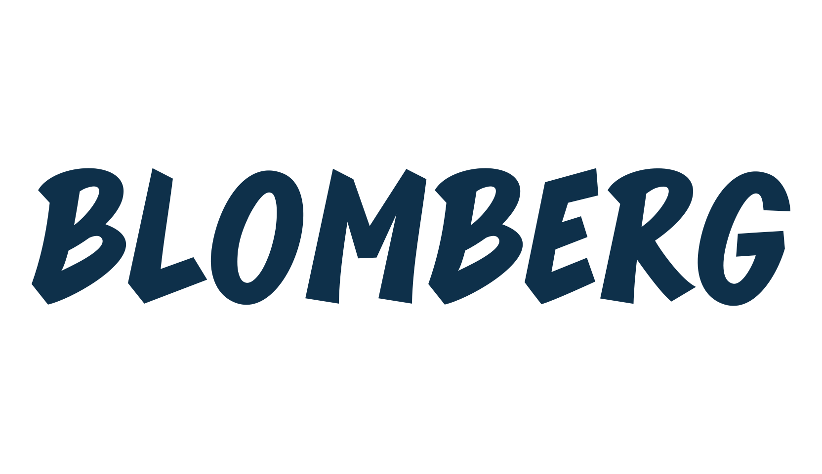 Blomberg, cartoon font preview