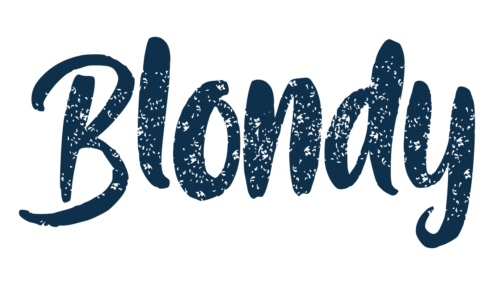 Blondy (blondy-2), various font preview