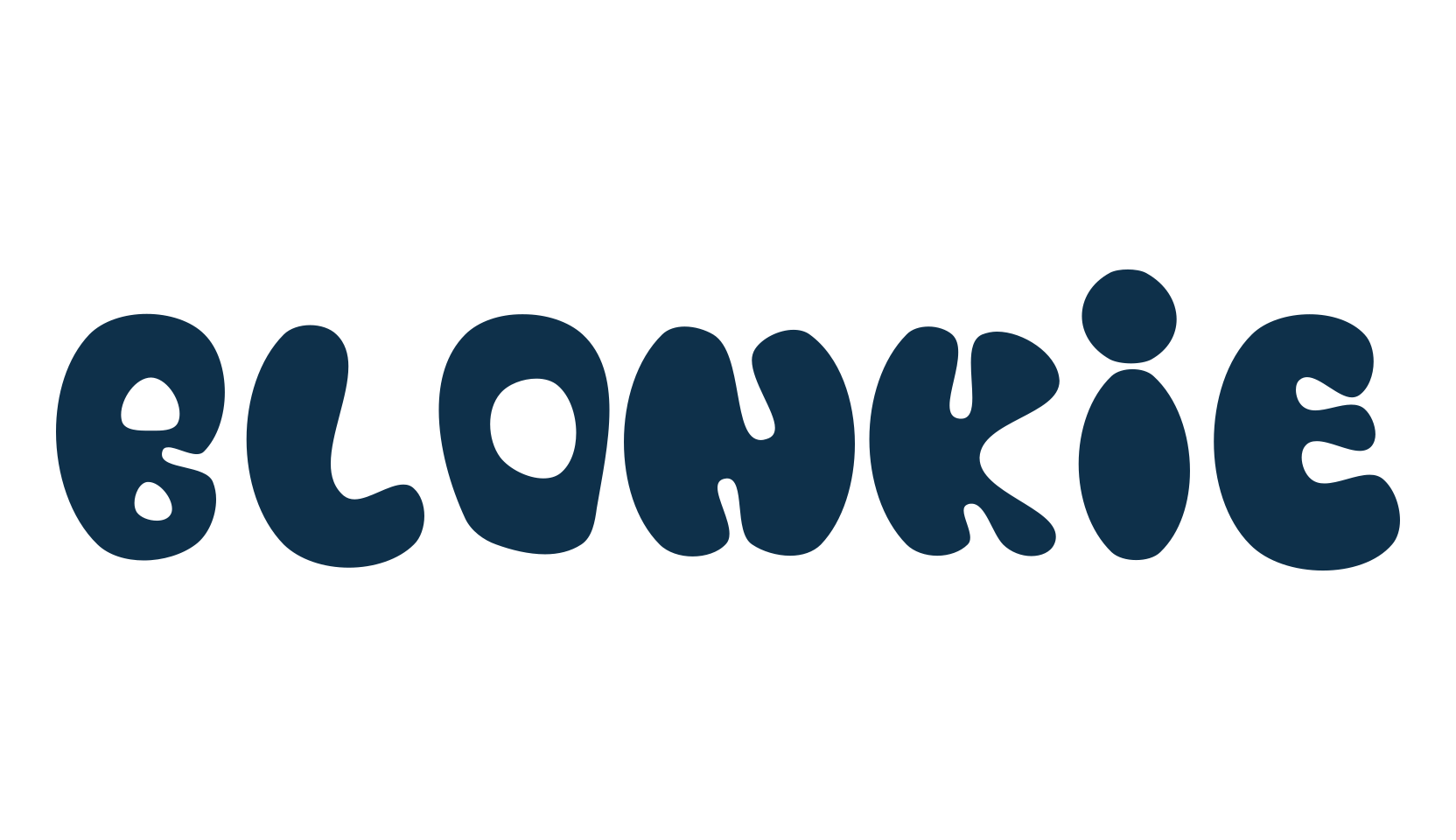 Blonkie, fancy cartoon decorative font preview