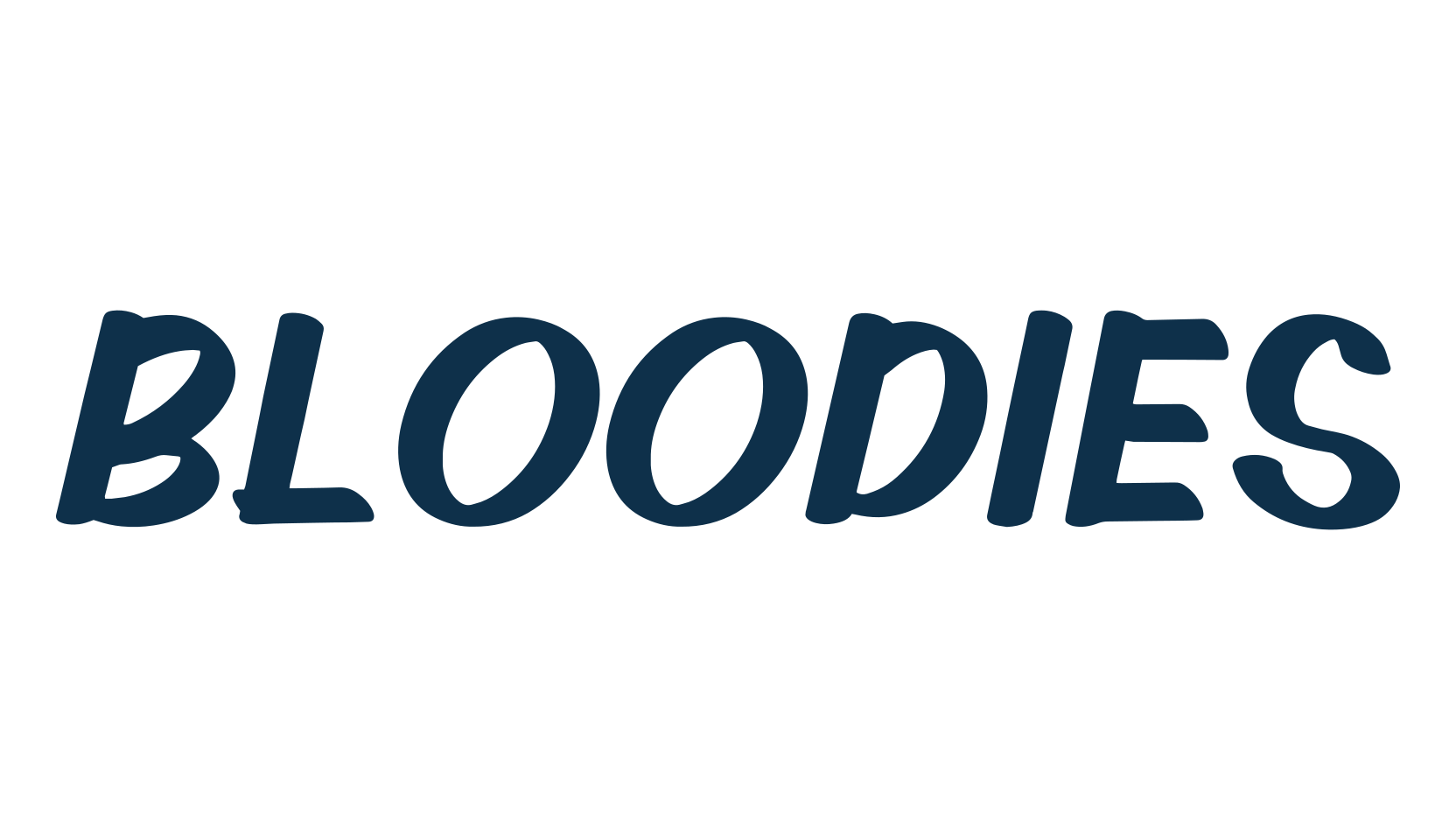 Bloodies, fancy cartoon decorative comic font preview