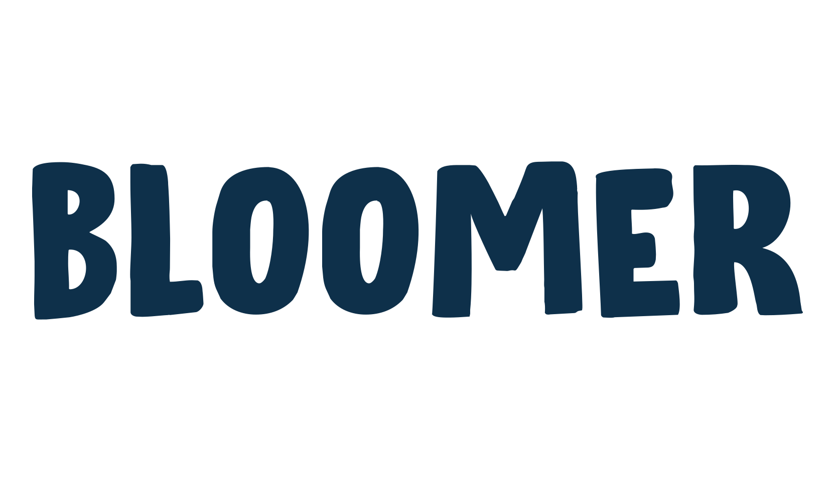 Bloomer, fancy cartoon decorative font preview