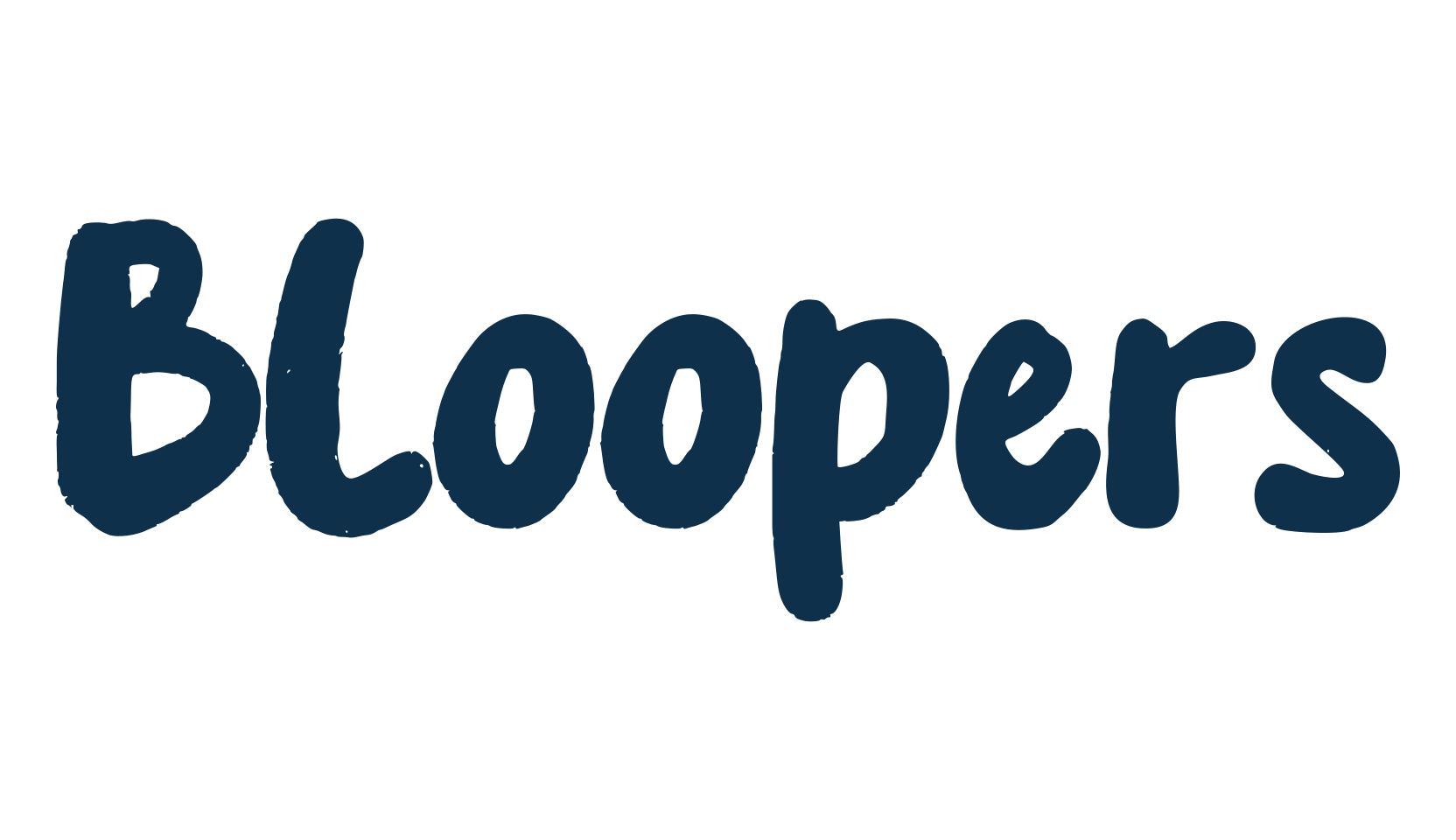 Bloopers, fancy cartoon decorative font preview