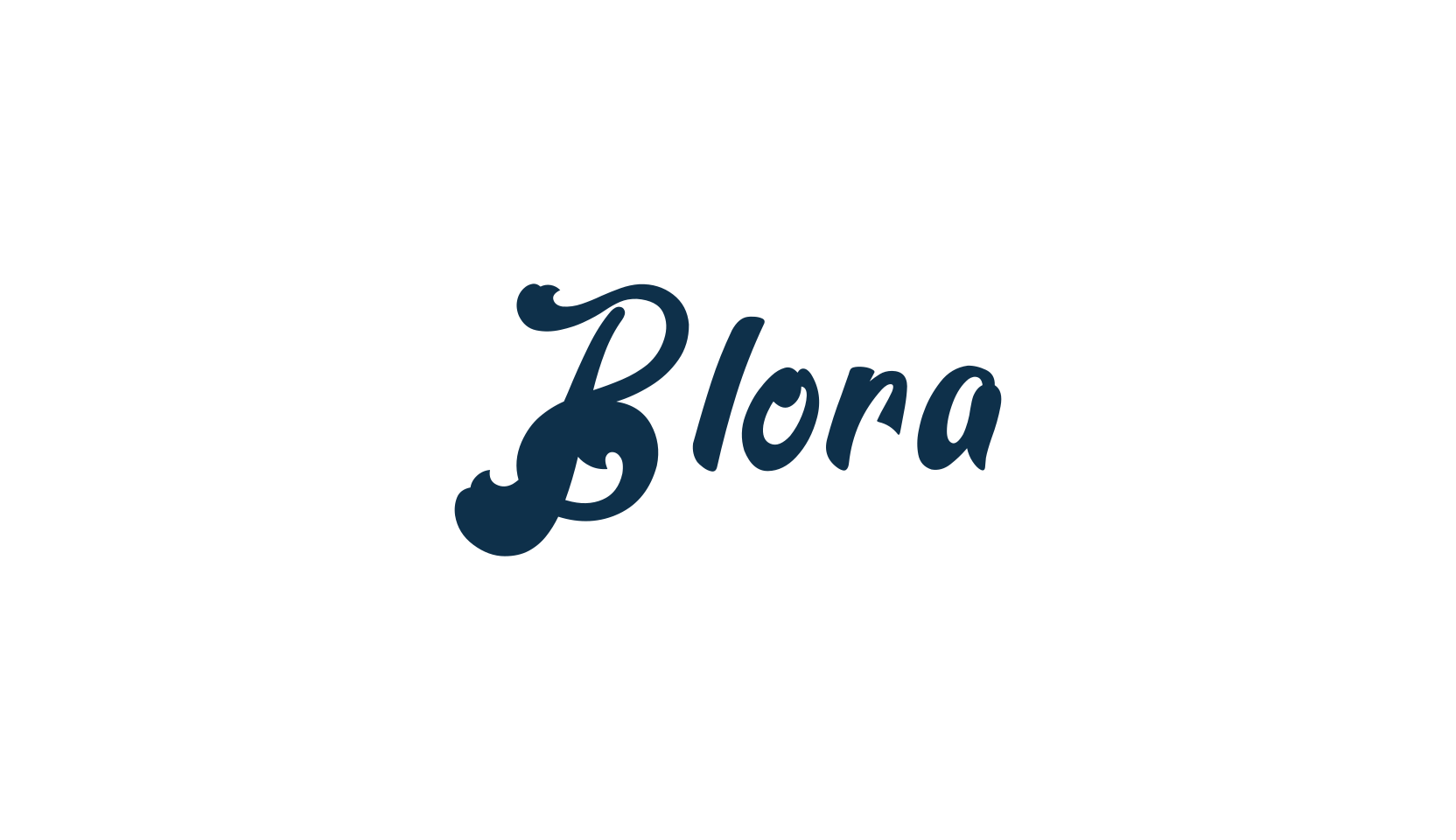 Blora, old school font preview