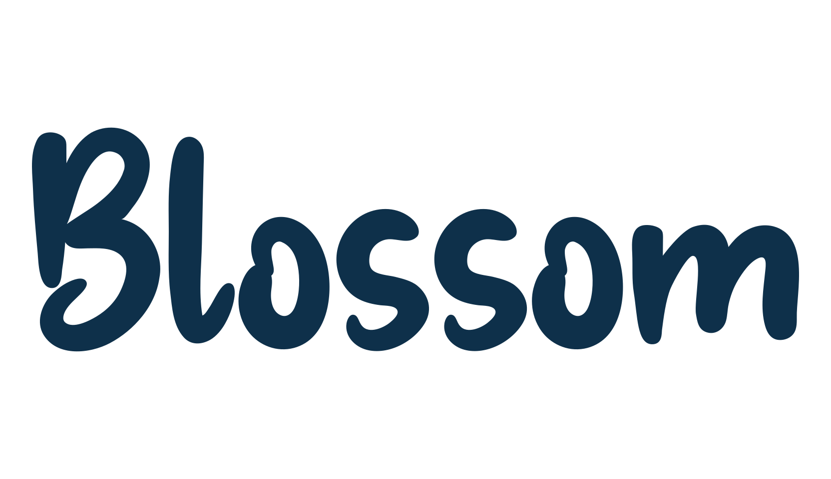 Blossom (blossom-5), fancy decorative font preview