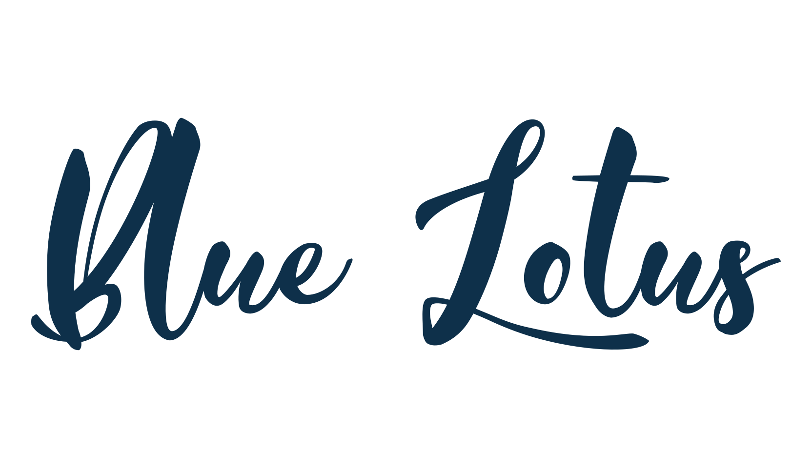Blue Lotus, fancy decorative font preview