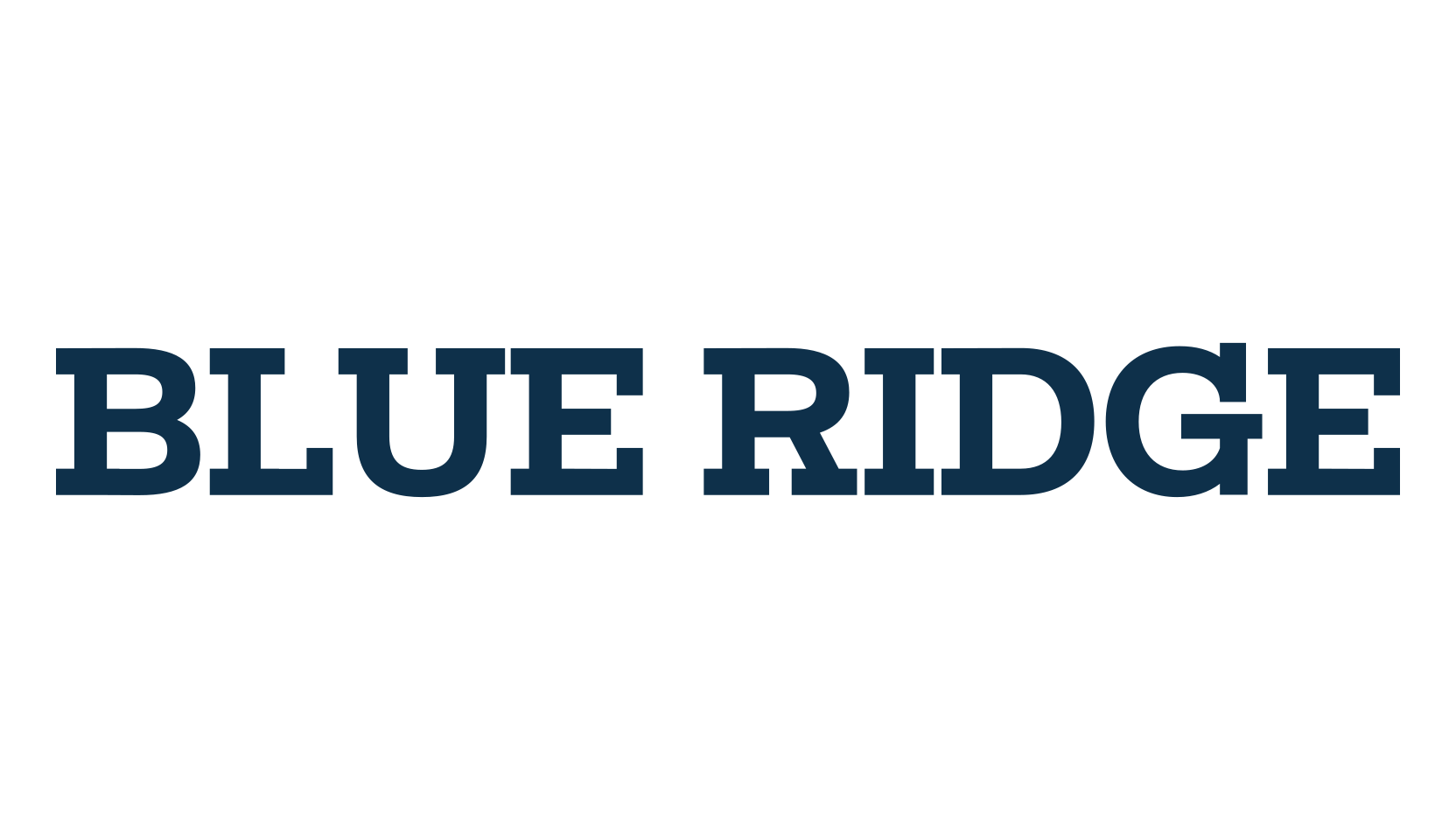 Blue Ridge, serif font preview