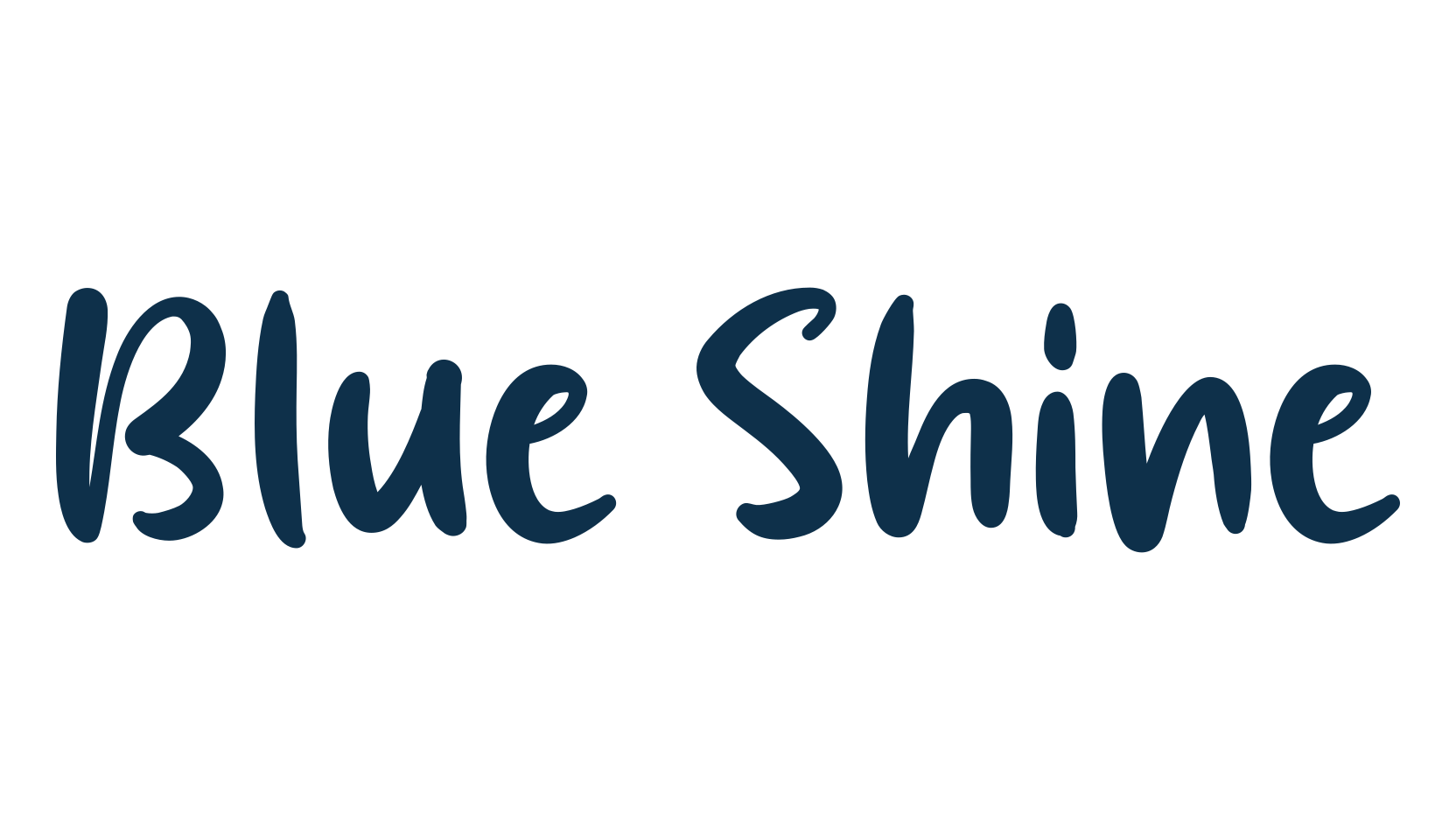 Blue Shine, script handwritten fancy decorative calligraphy font preview
