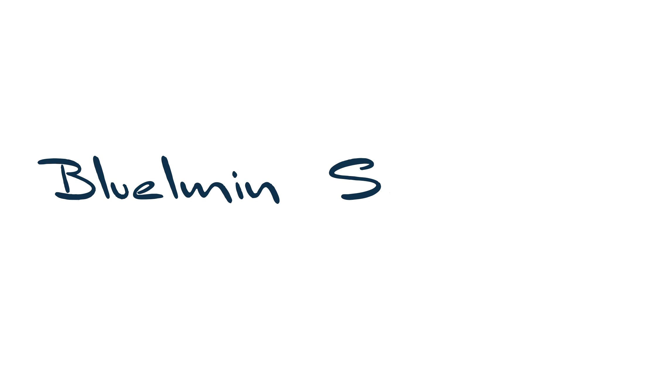 Bluelmin Sandsfort, script handwritten fancy decorative calligraphy font preview