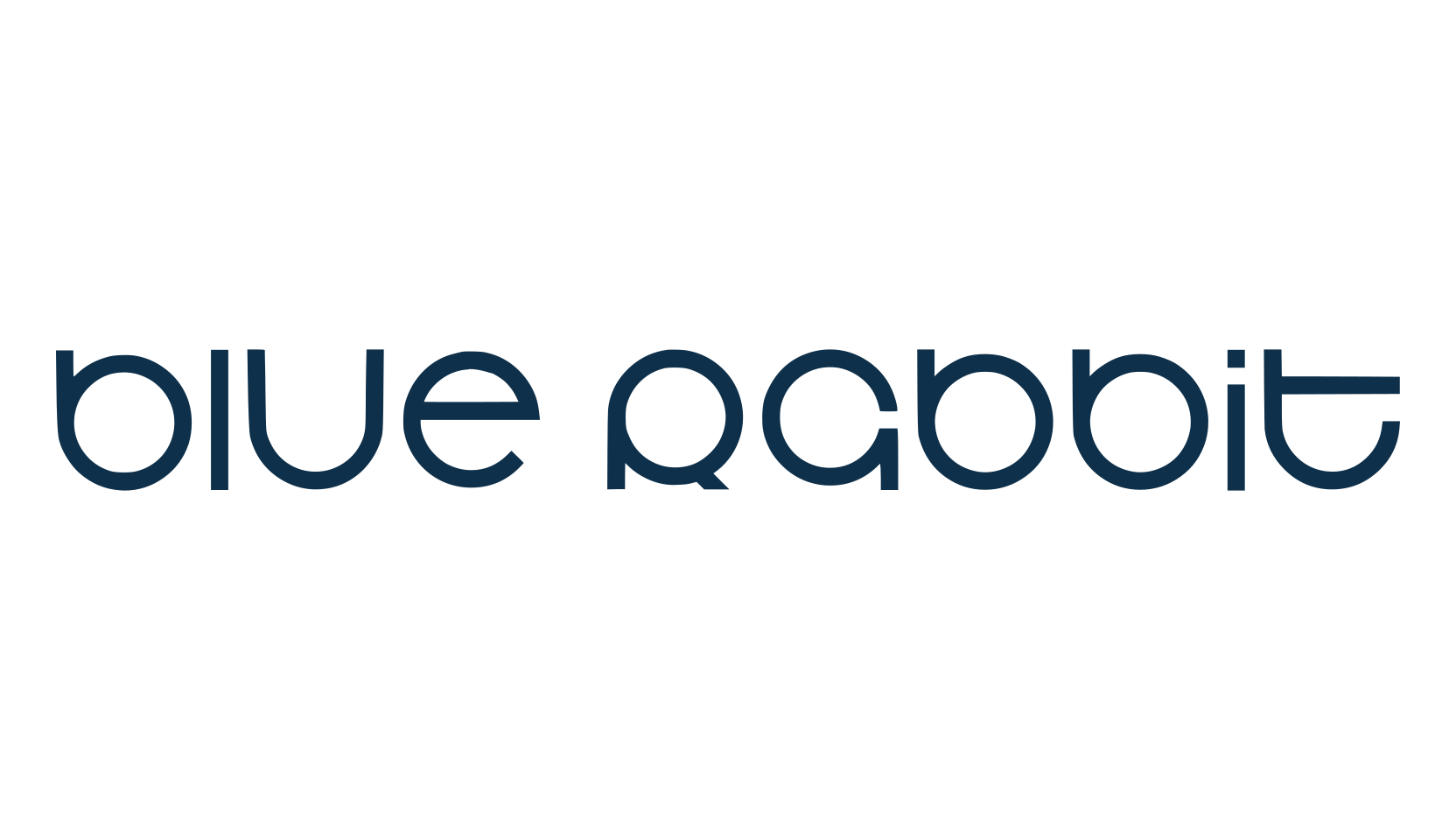 Blue Rabbit, groovy font preview