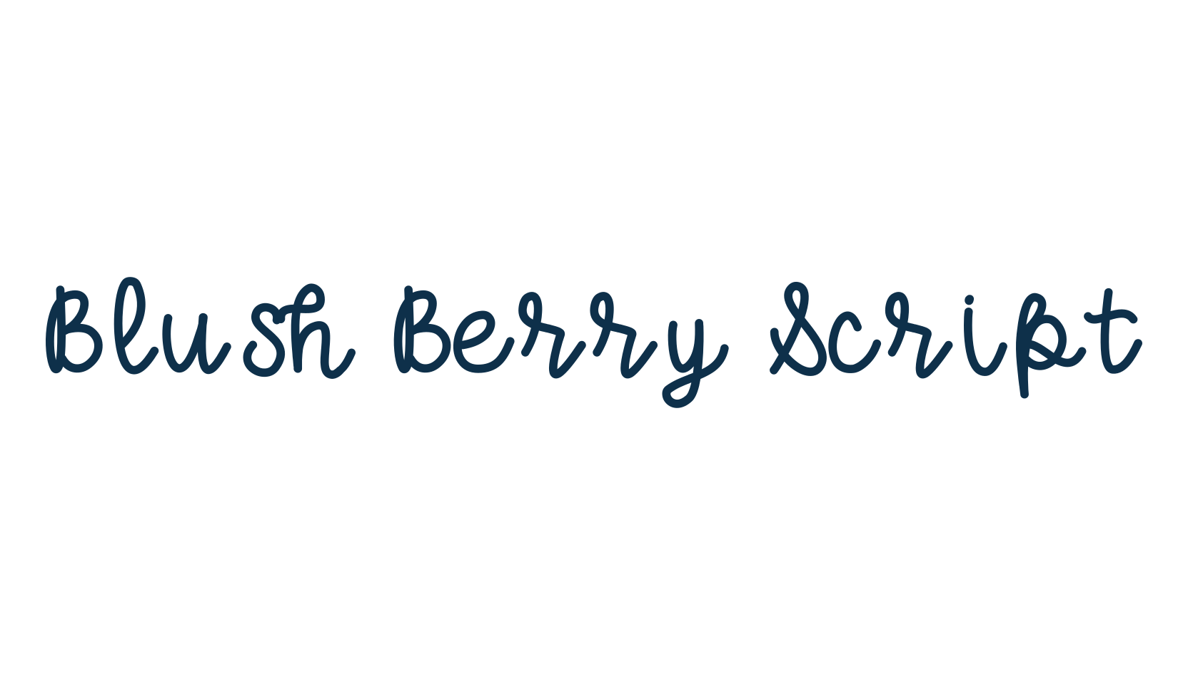 Blush Berry Script, script handwritten fancy decorative calligraphy font preview