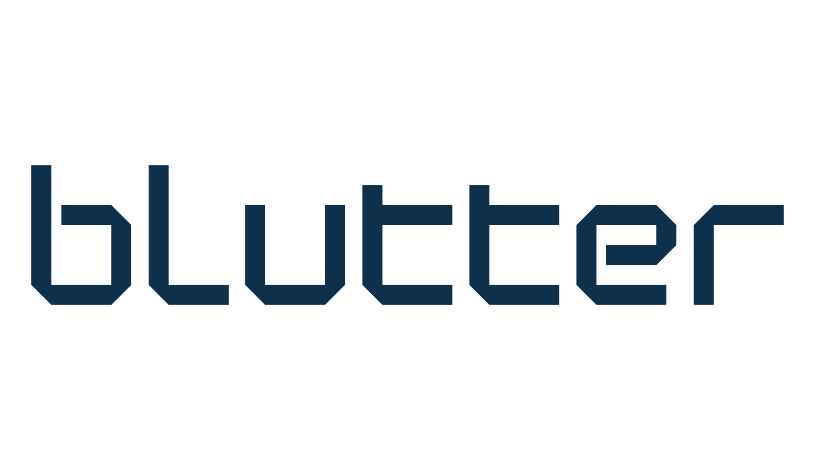 Blutter, fancy various techno sci-fi font preview
