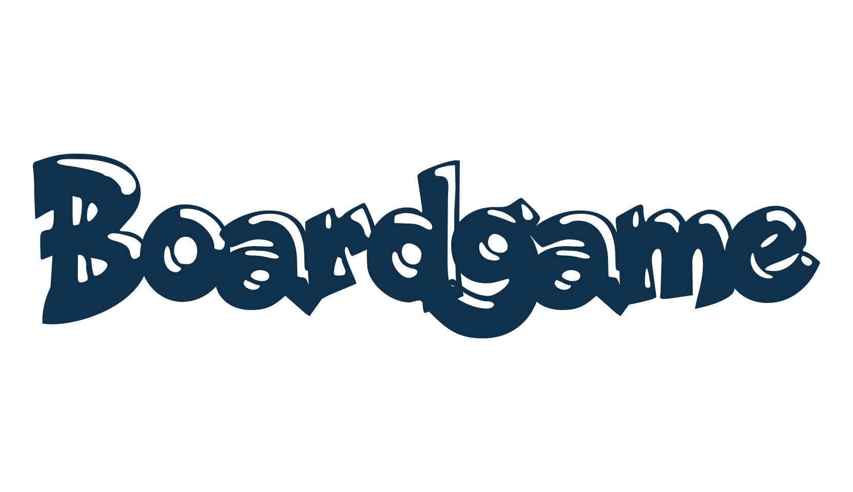 Boardgame, script graffiti fancy decorative calligraphy font preview