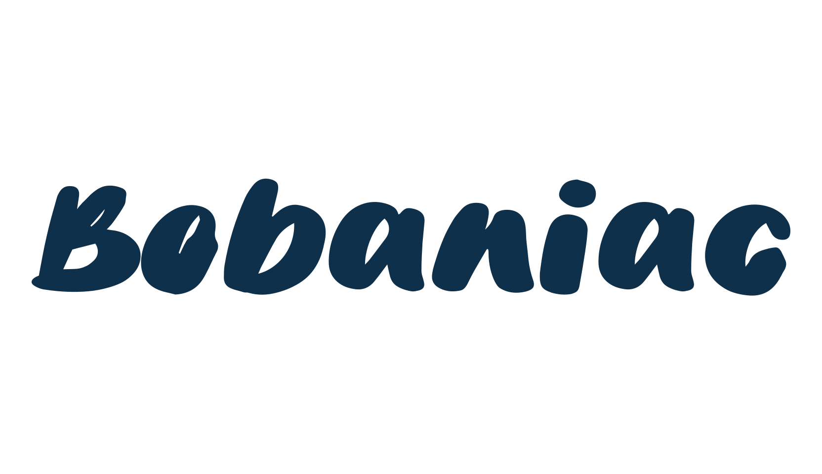 Bobaniac, cartoon font preview