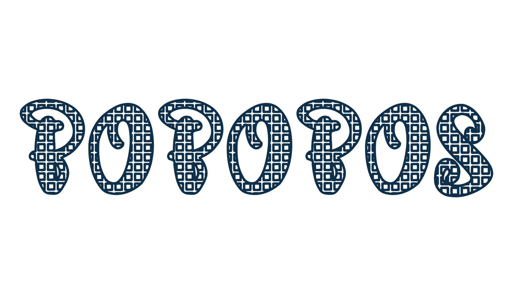 Bobobos, various font preview