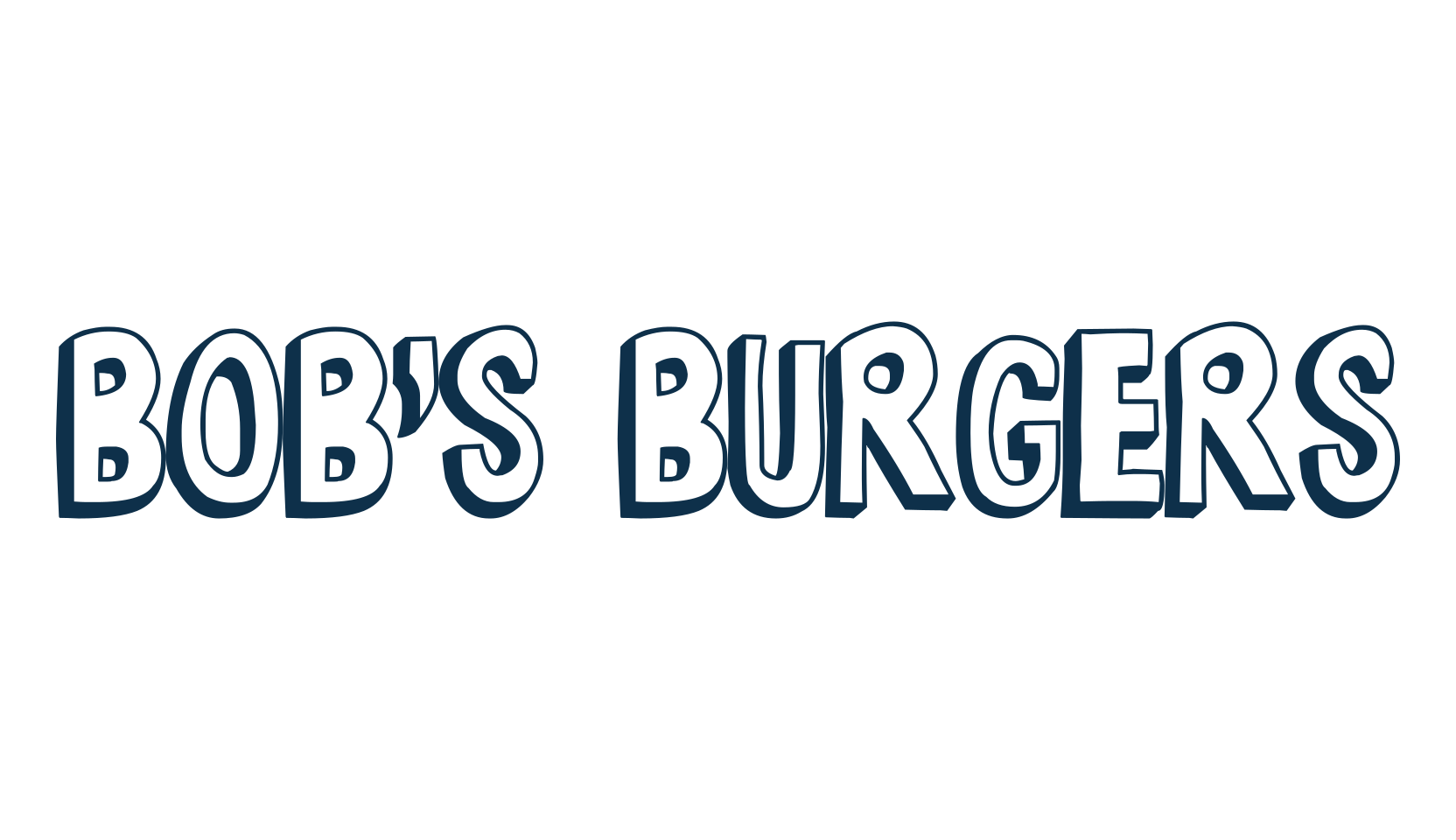 Bob's Burgers, cartoon font preview