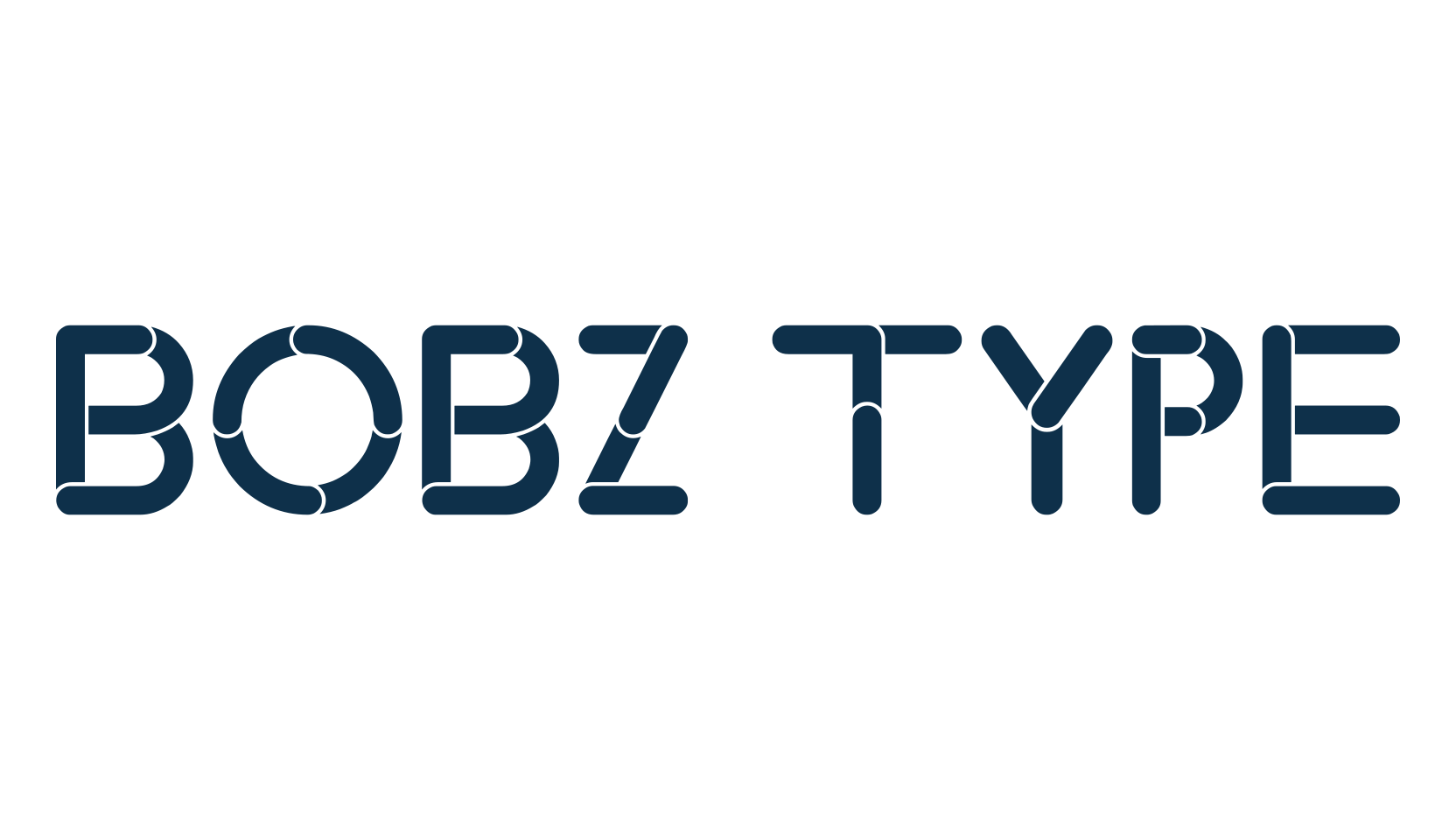Bobz Type, fancy decorative font preview