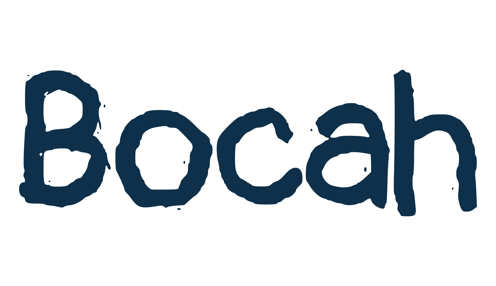 Bocah (bocah), trash font preview