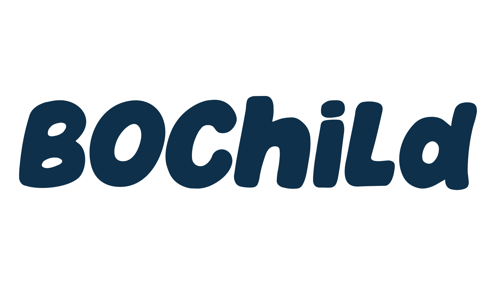 Bochild, fancy cartoon decorative font preview