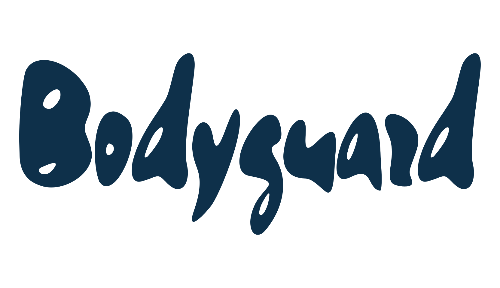Bodyguard, groovy font preview