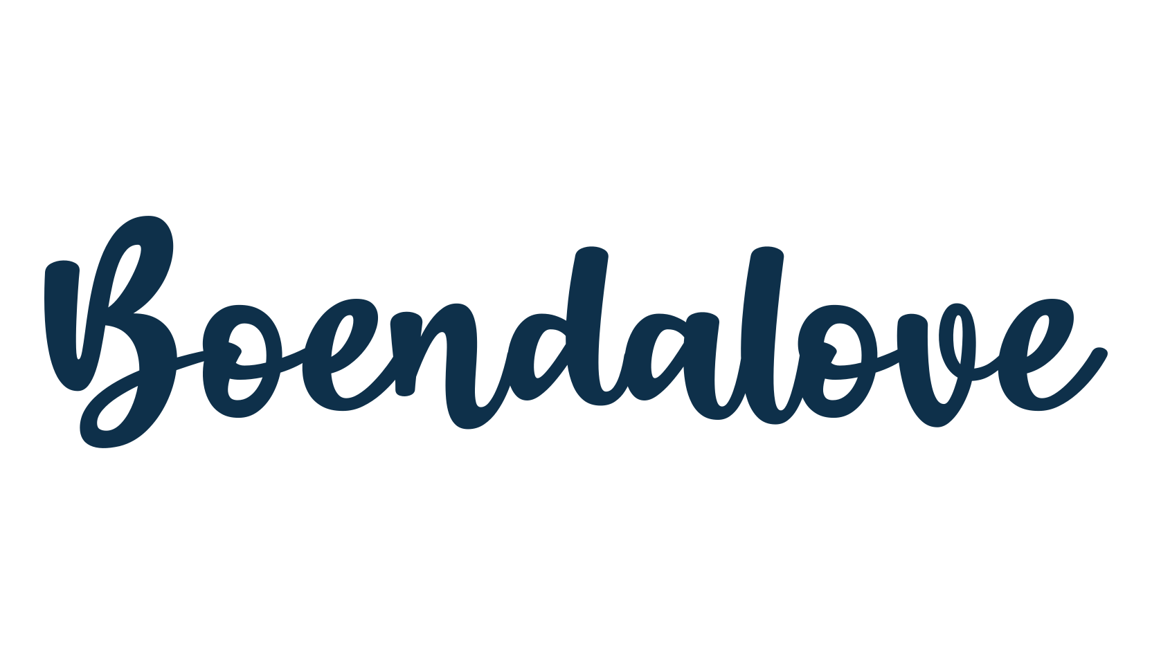 Boendalove, fancy decorative font preview