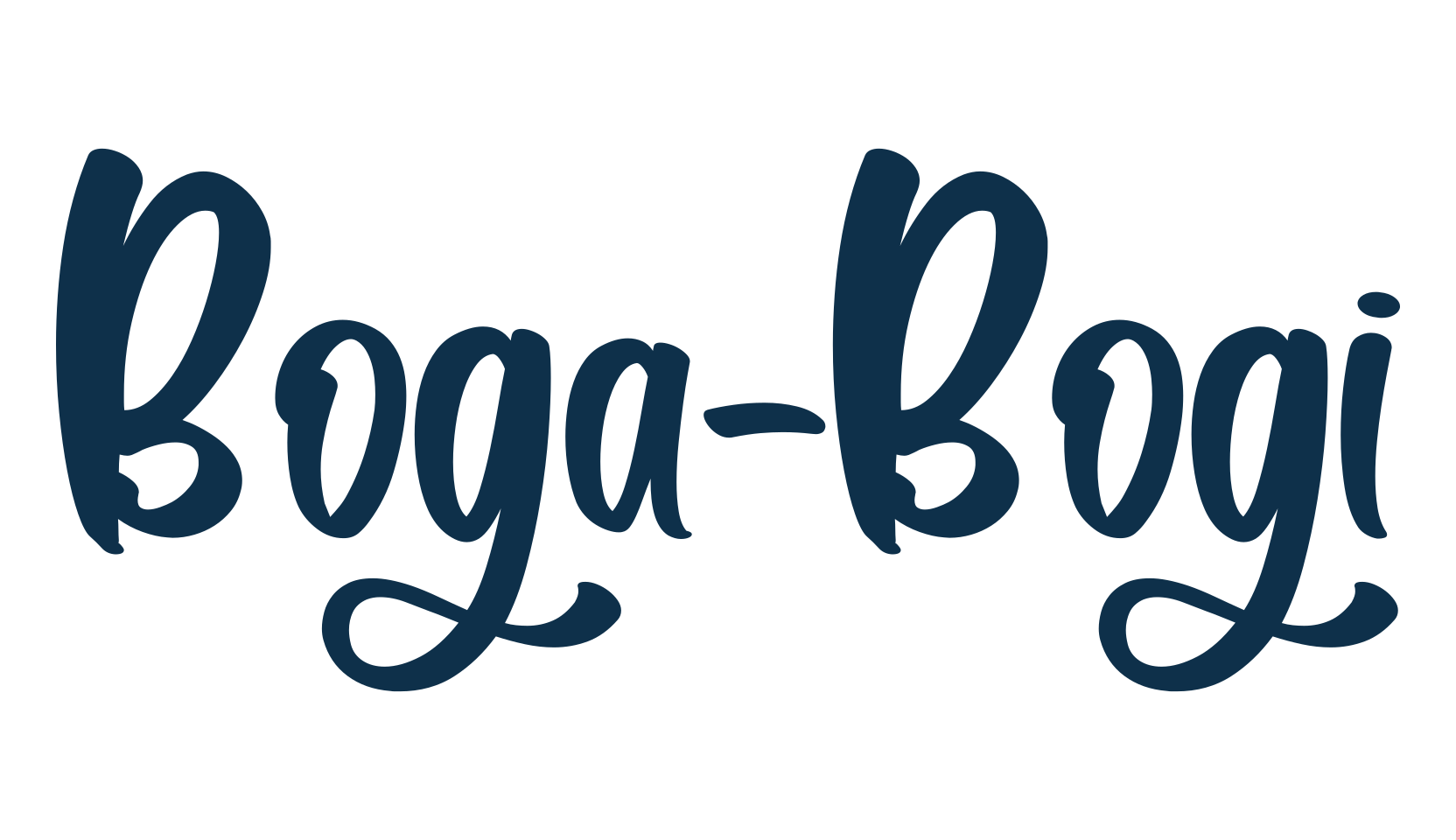 Boga-Bogi, fancy various decorative script calligraphy font preview