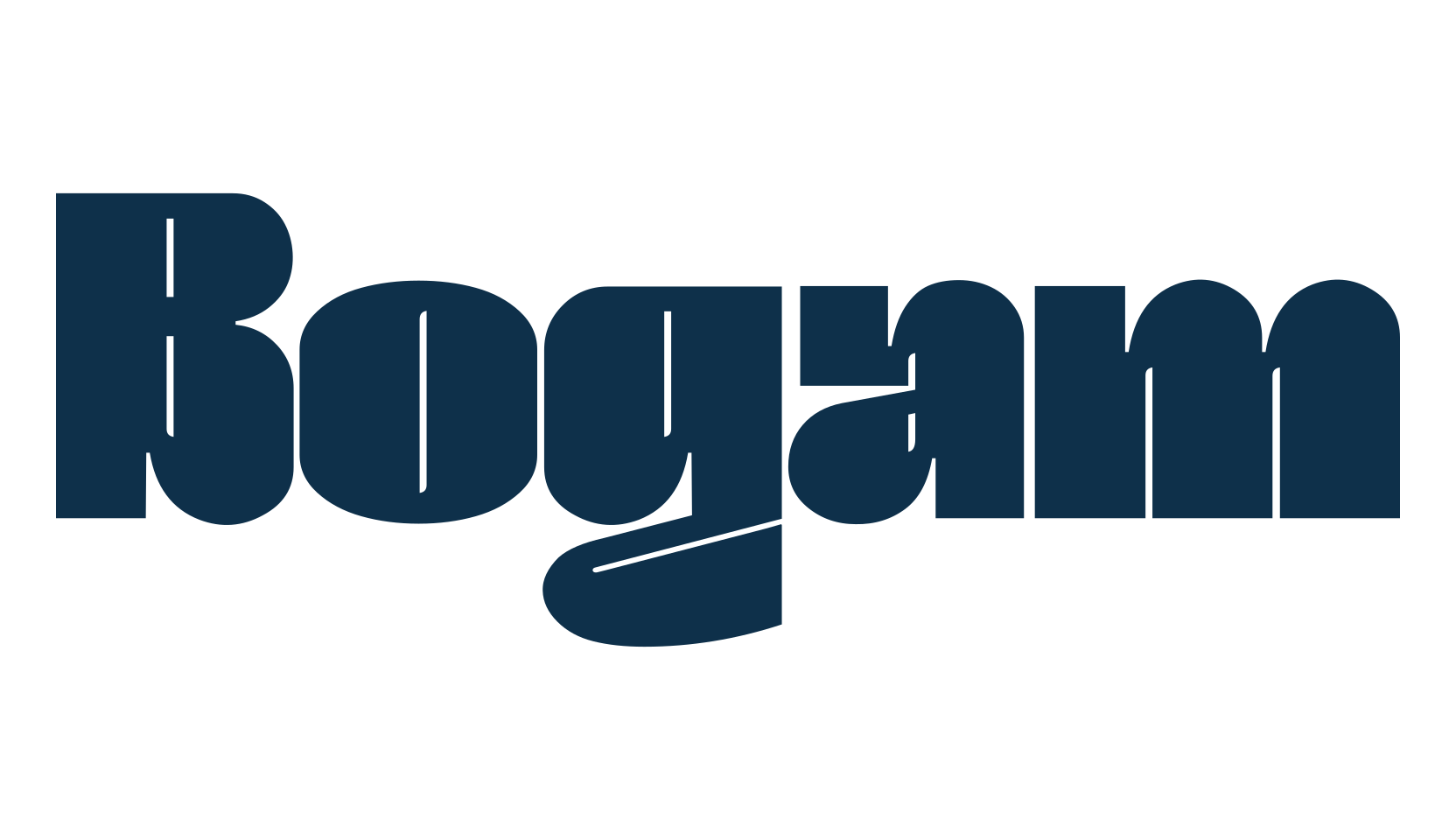 Bogam, groovy font preview
