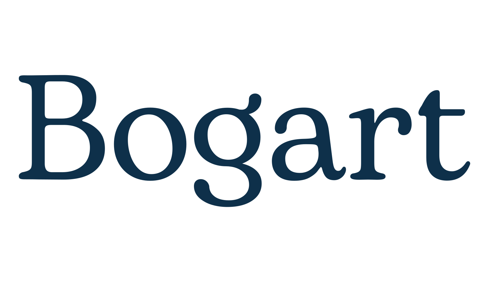 Bogart, serif font preview