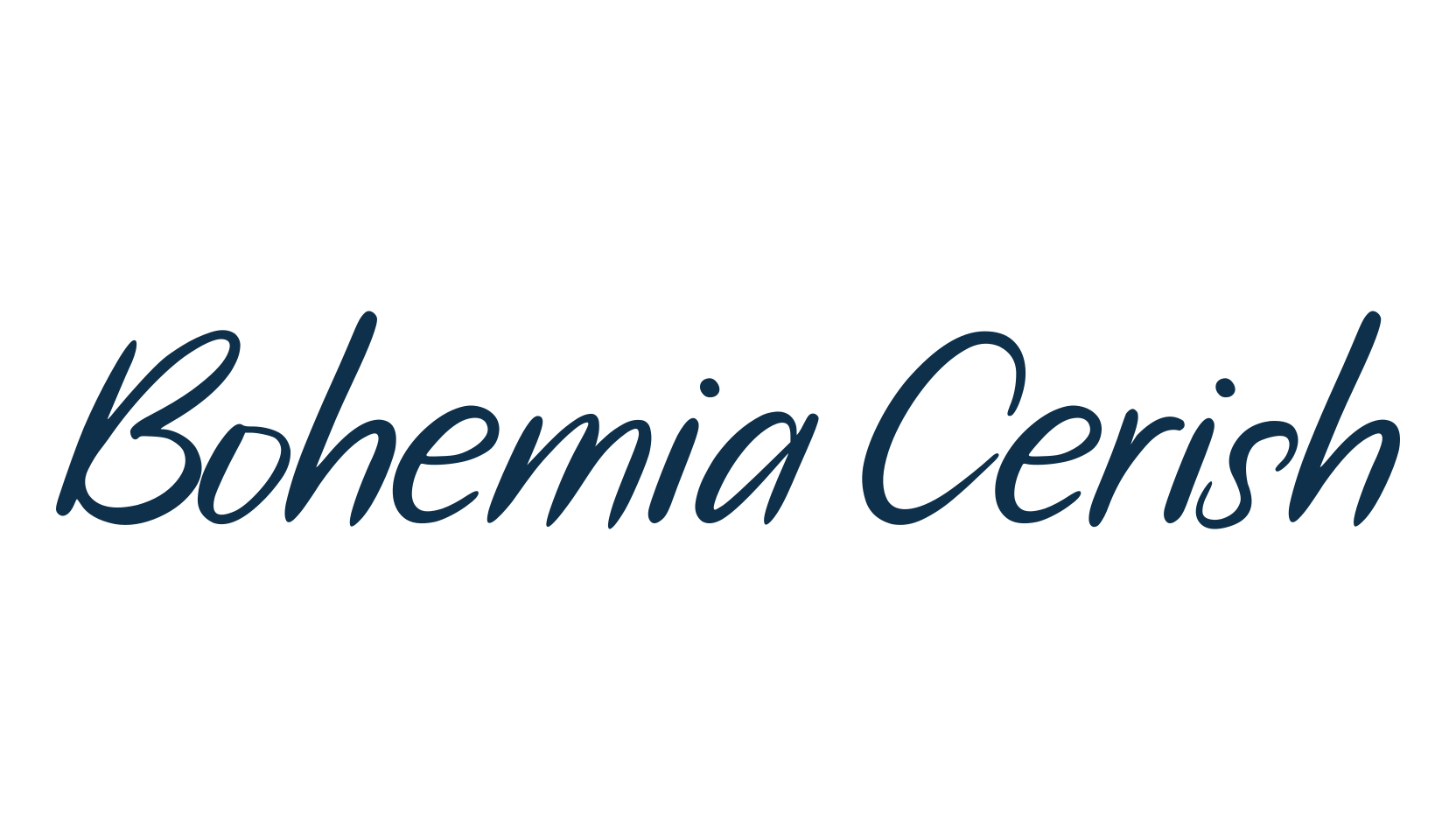 Bohemia Cerish, fancy decorative font preview