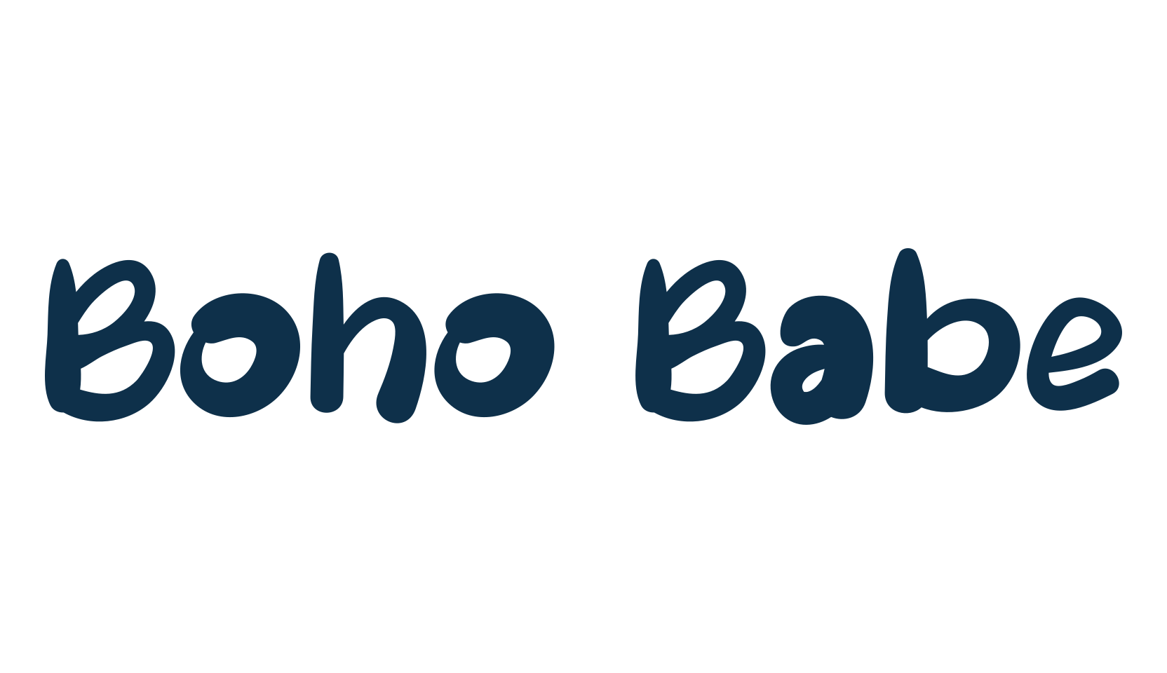 Boho Babe, fancy cartoon decorative font preview
