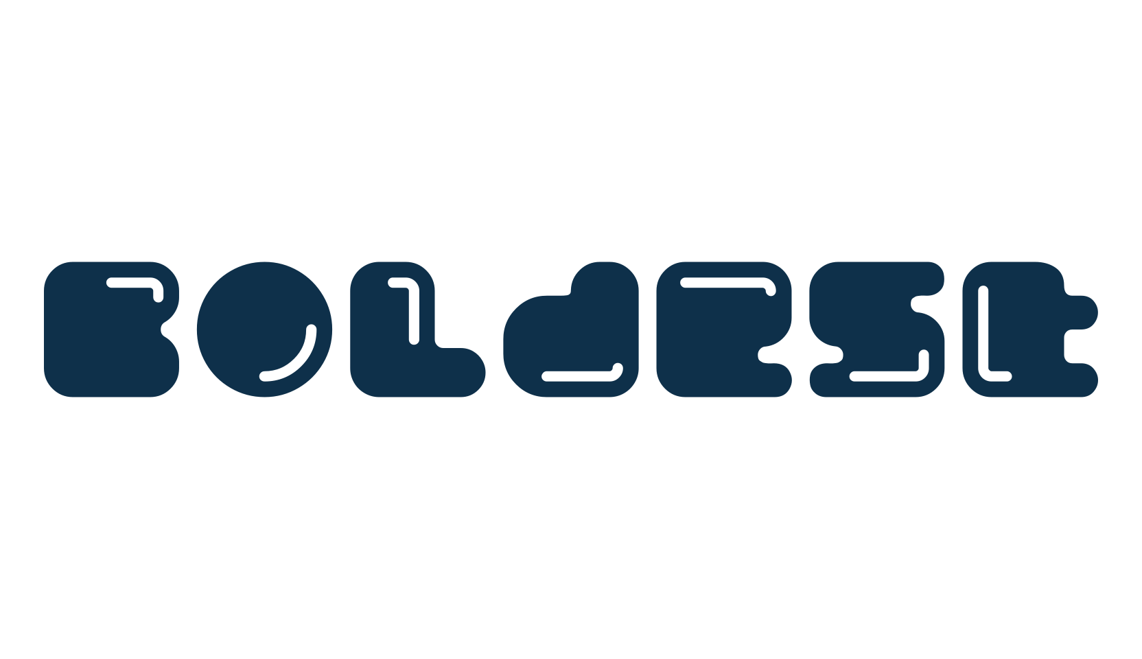 Boldest, fancy groovy decorative font preview