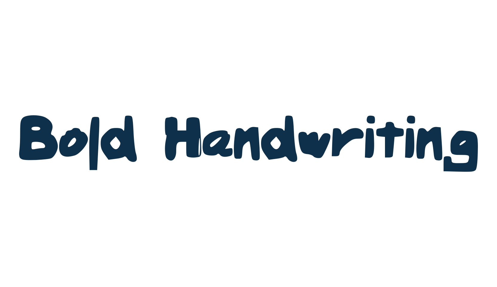 Bold Handwriting, script handwritten fancy decorative calligraphy font preview