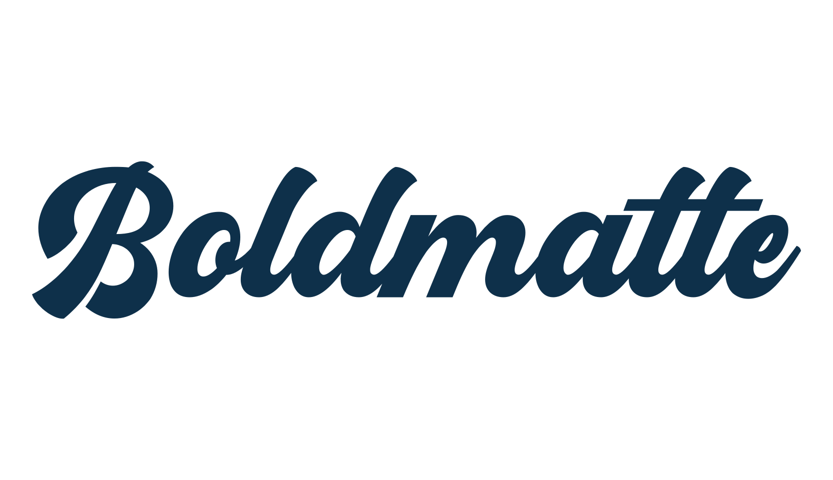 Boldmatte, fancy various decorative script calligraphy font preview