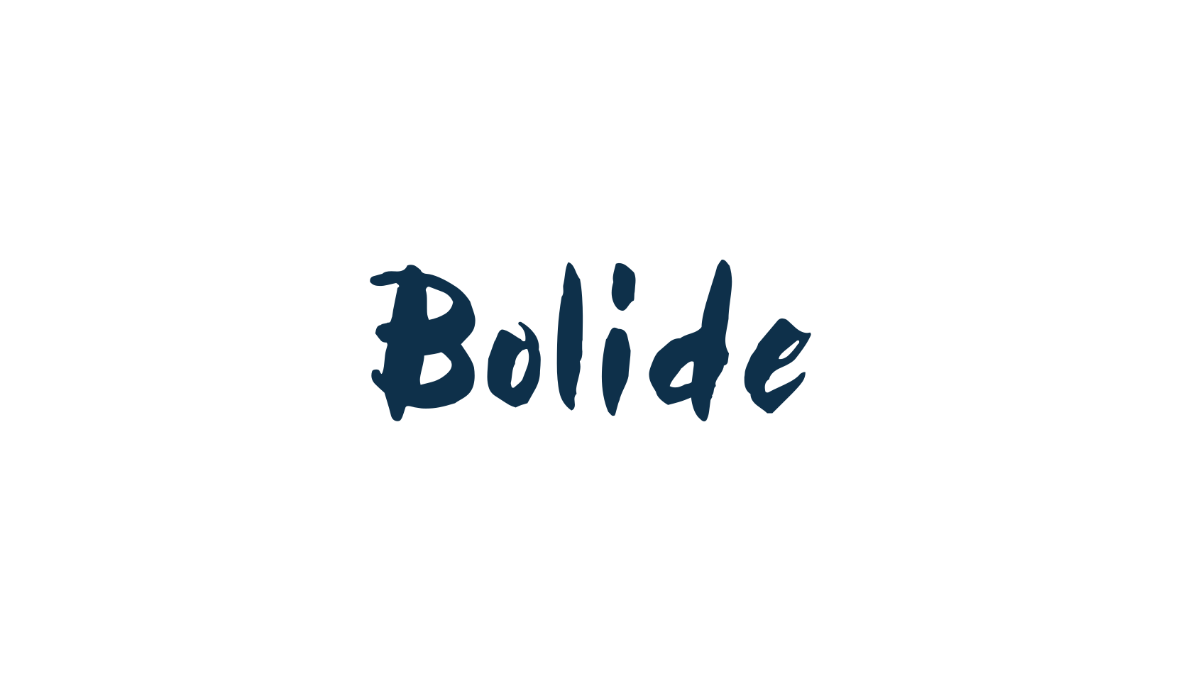 Bolide, script brush fancy decorative calligraphy font preview