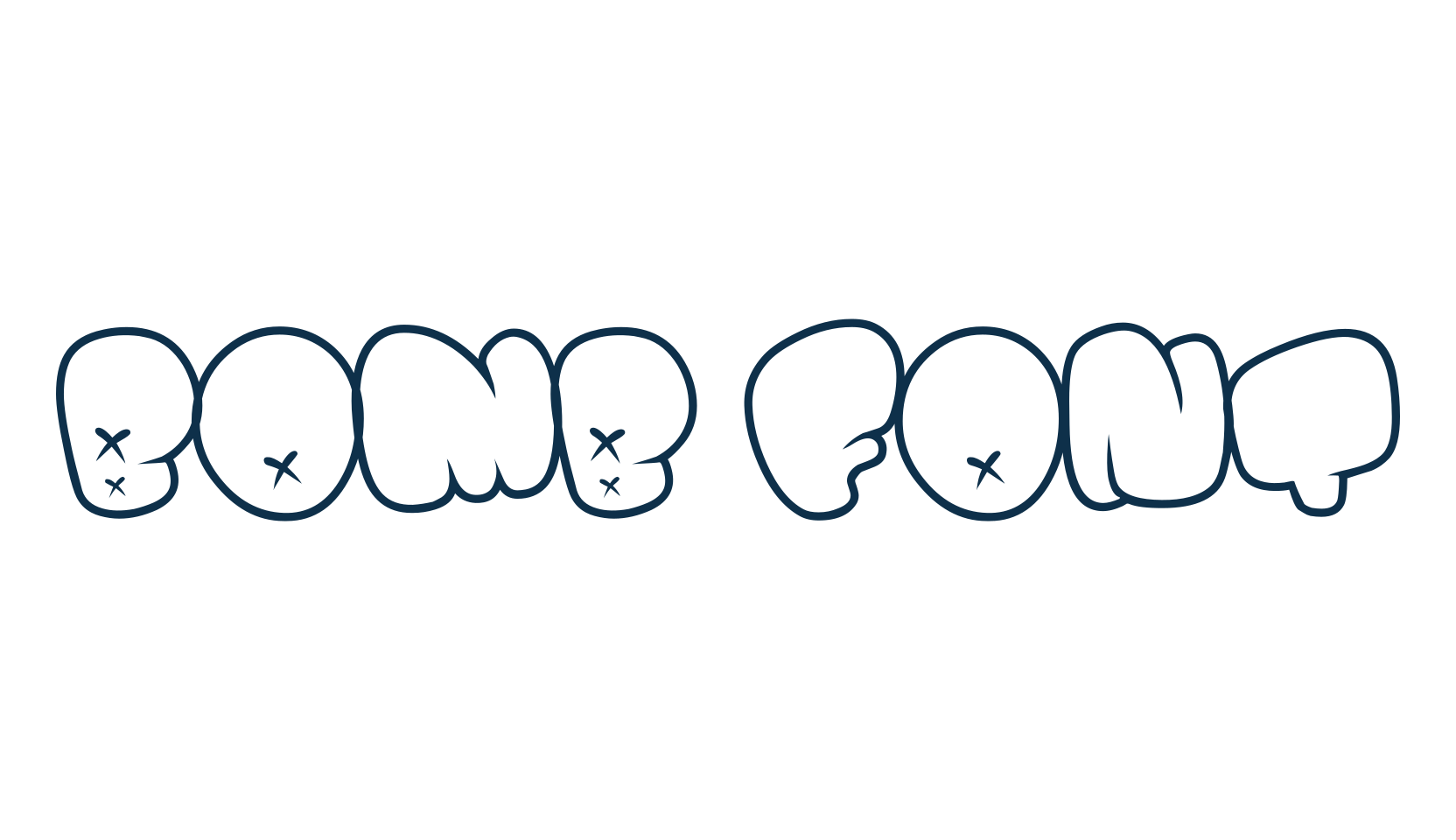 Bomb Font, script graffiti fancy decorative calligraphy font preview