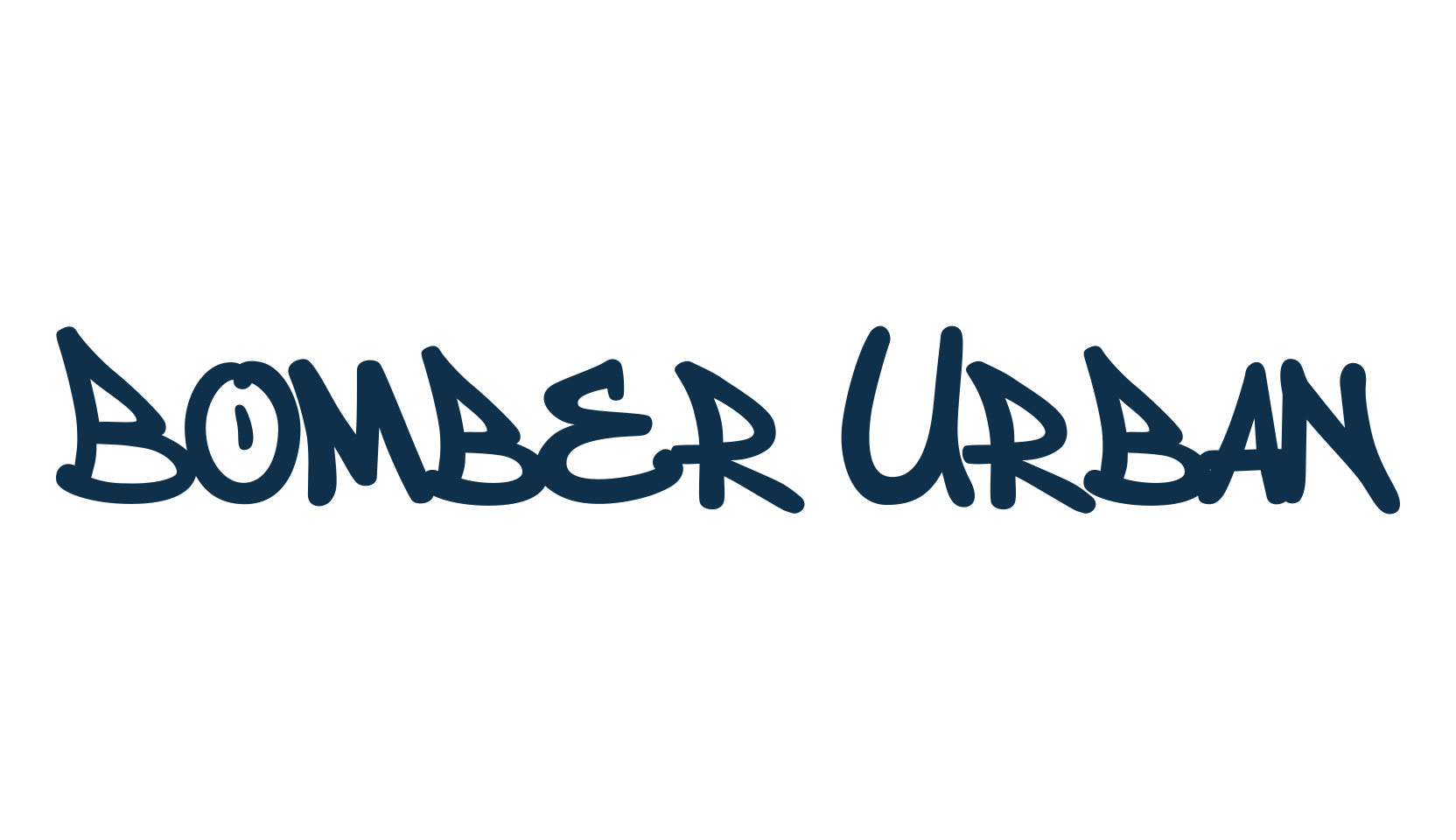 Bomber Urban, script graffiti fancy decorative calligraphy font preview