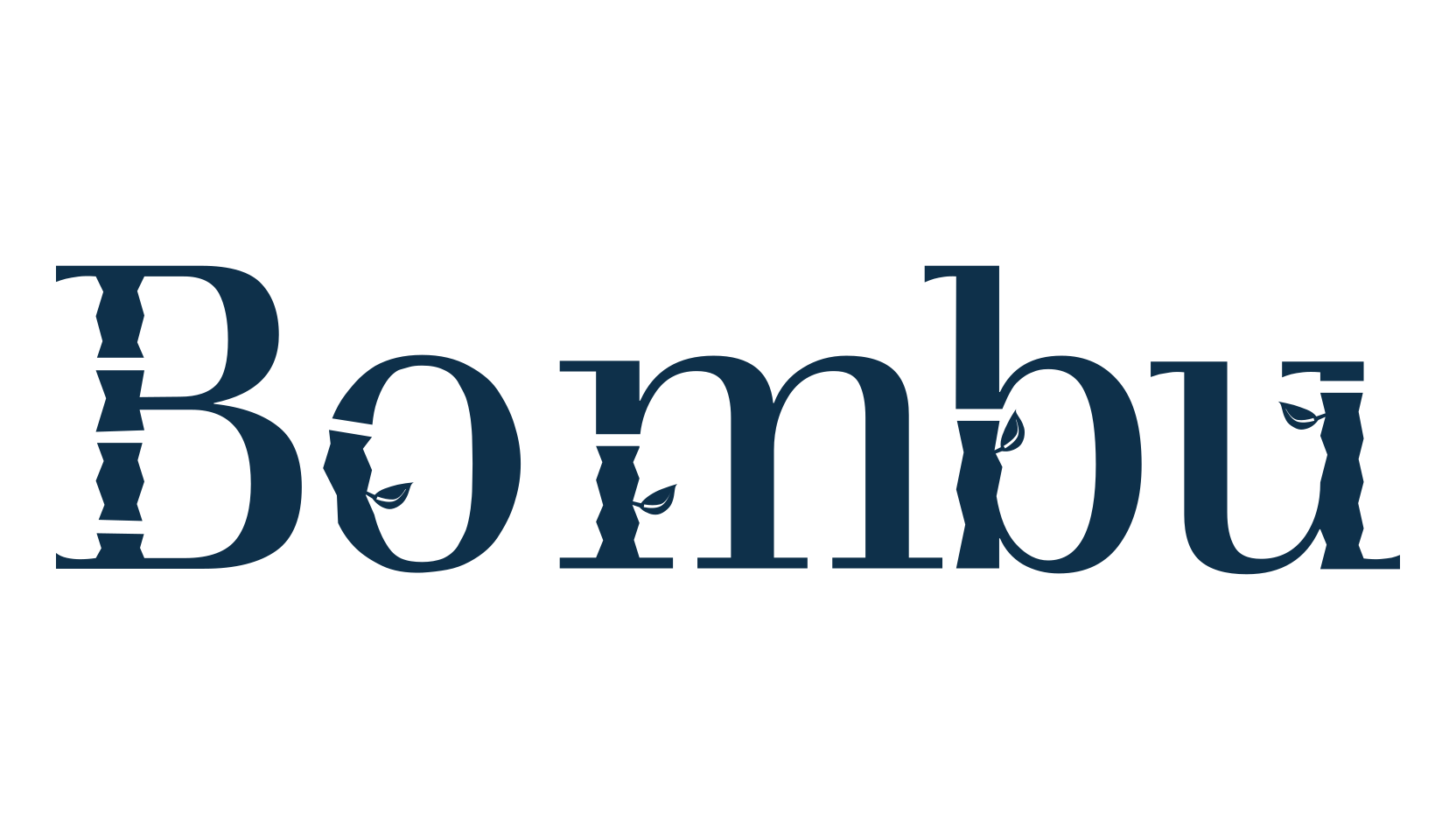 Bombu, decorative font preview