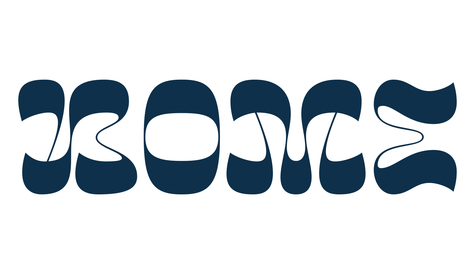 Bome, groovy font preview