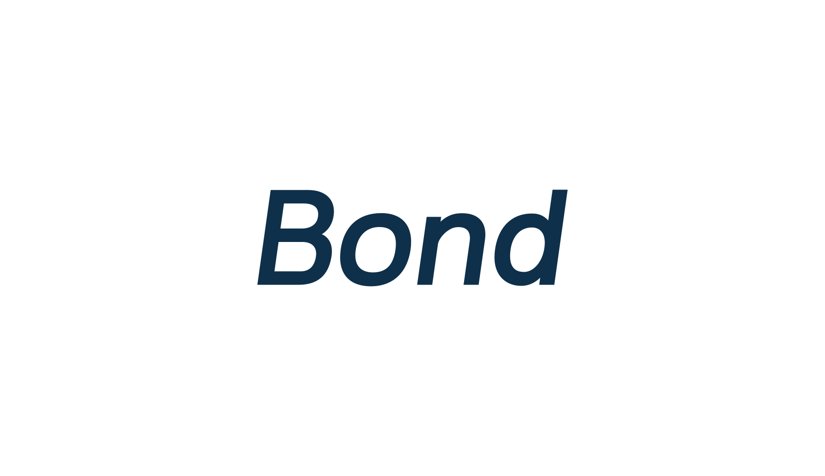 Bond, sans serif font preview