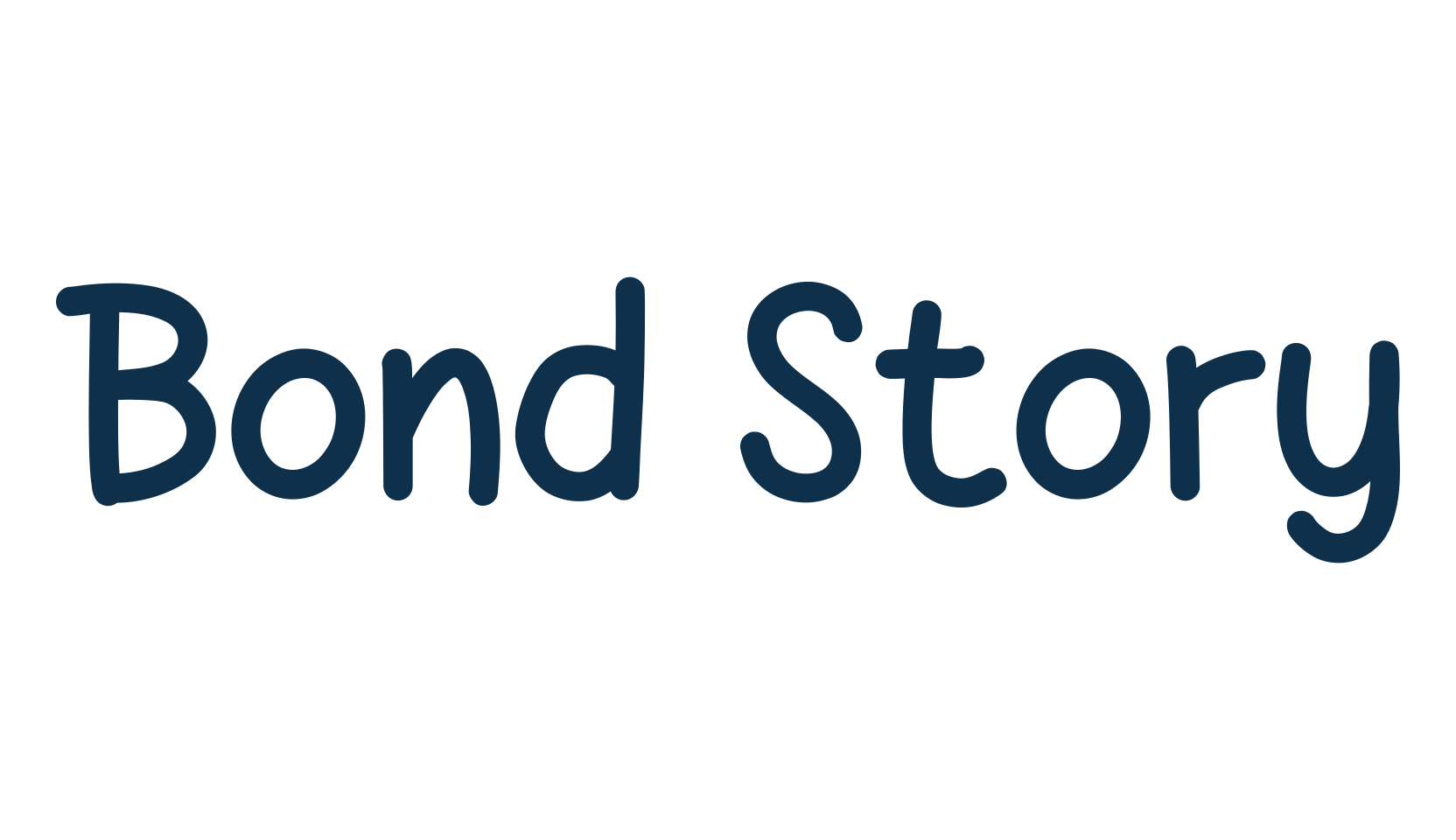Bond Story, script handwritten fancy decorative calligraphy font preview