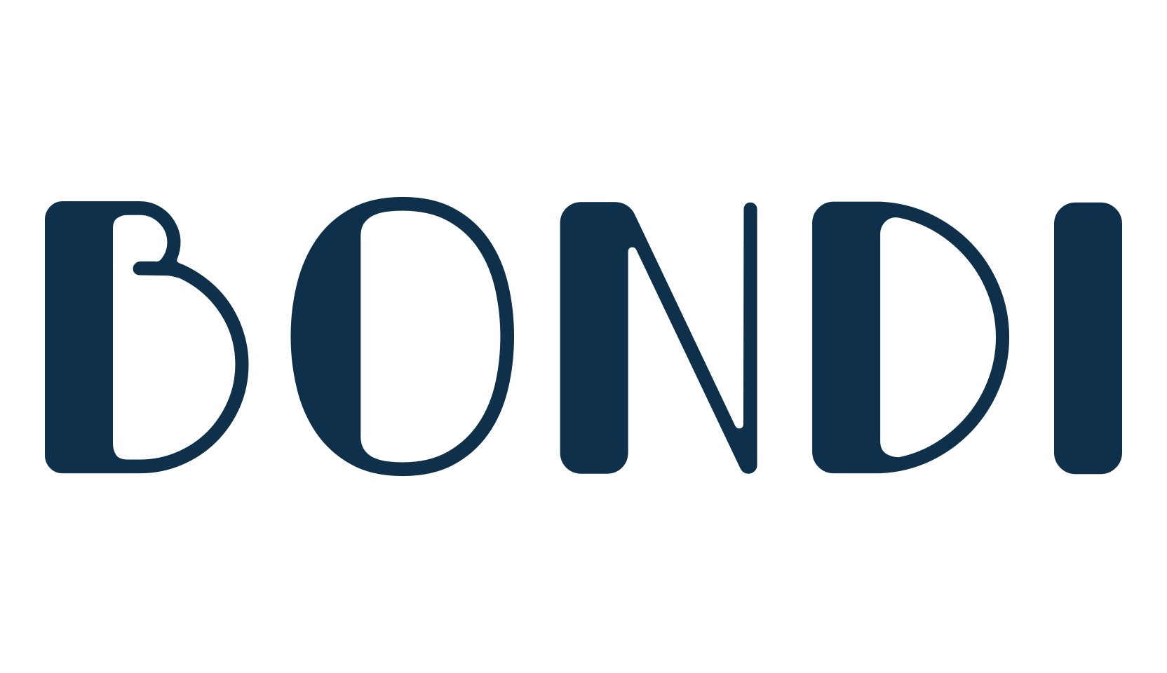 Bondi, fancy retro decorative font preview
