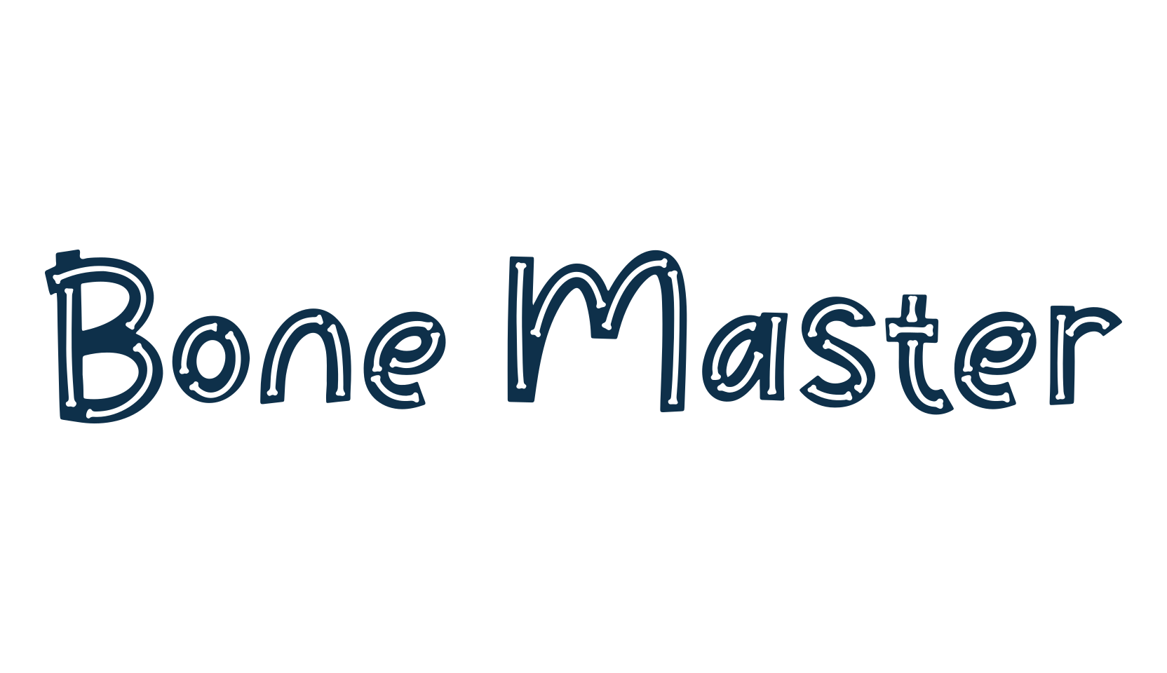Bone Master, display market font preview