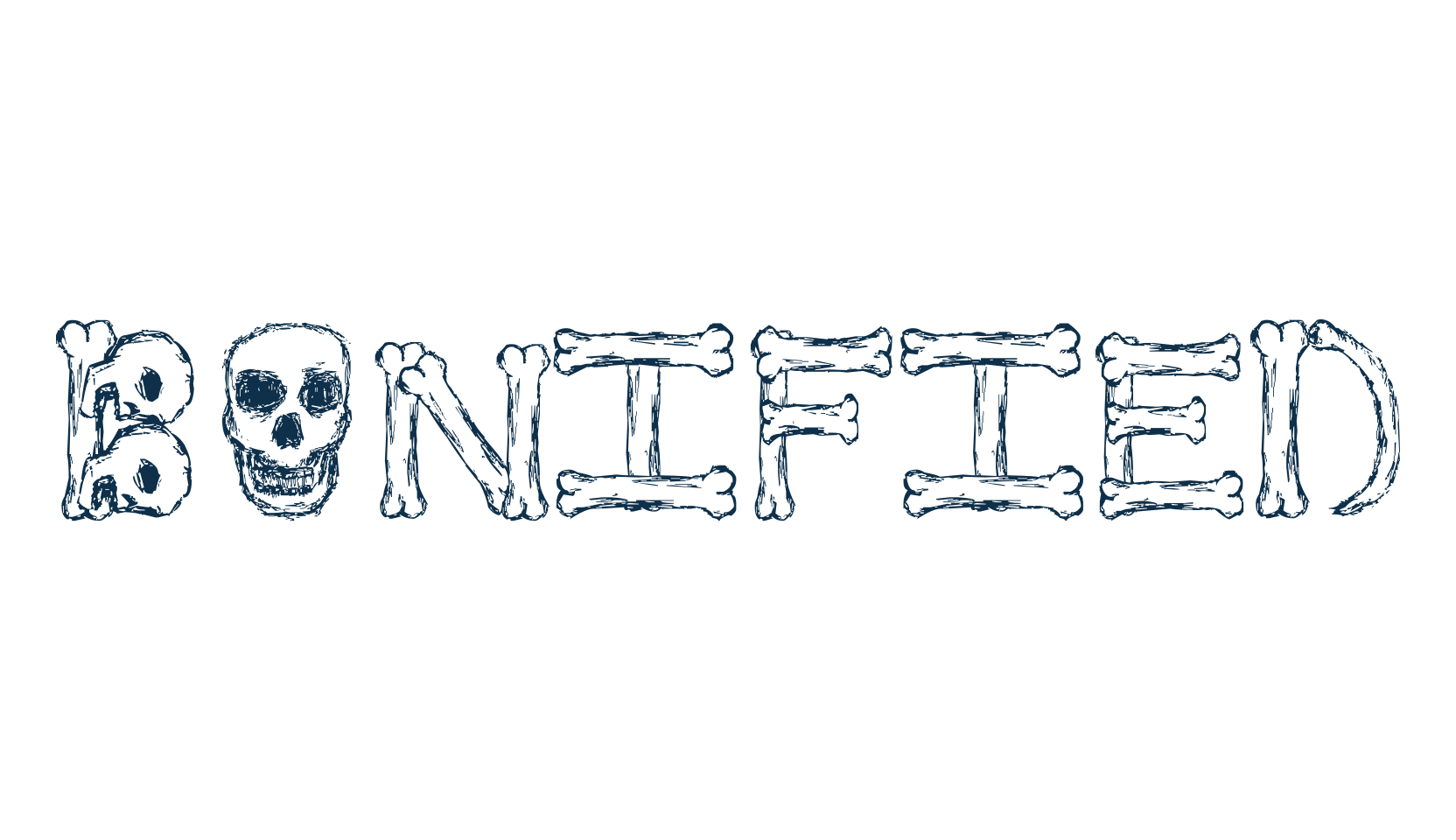 Bonified, decorative font preview