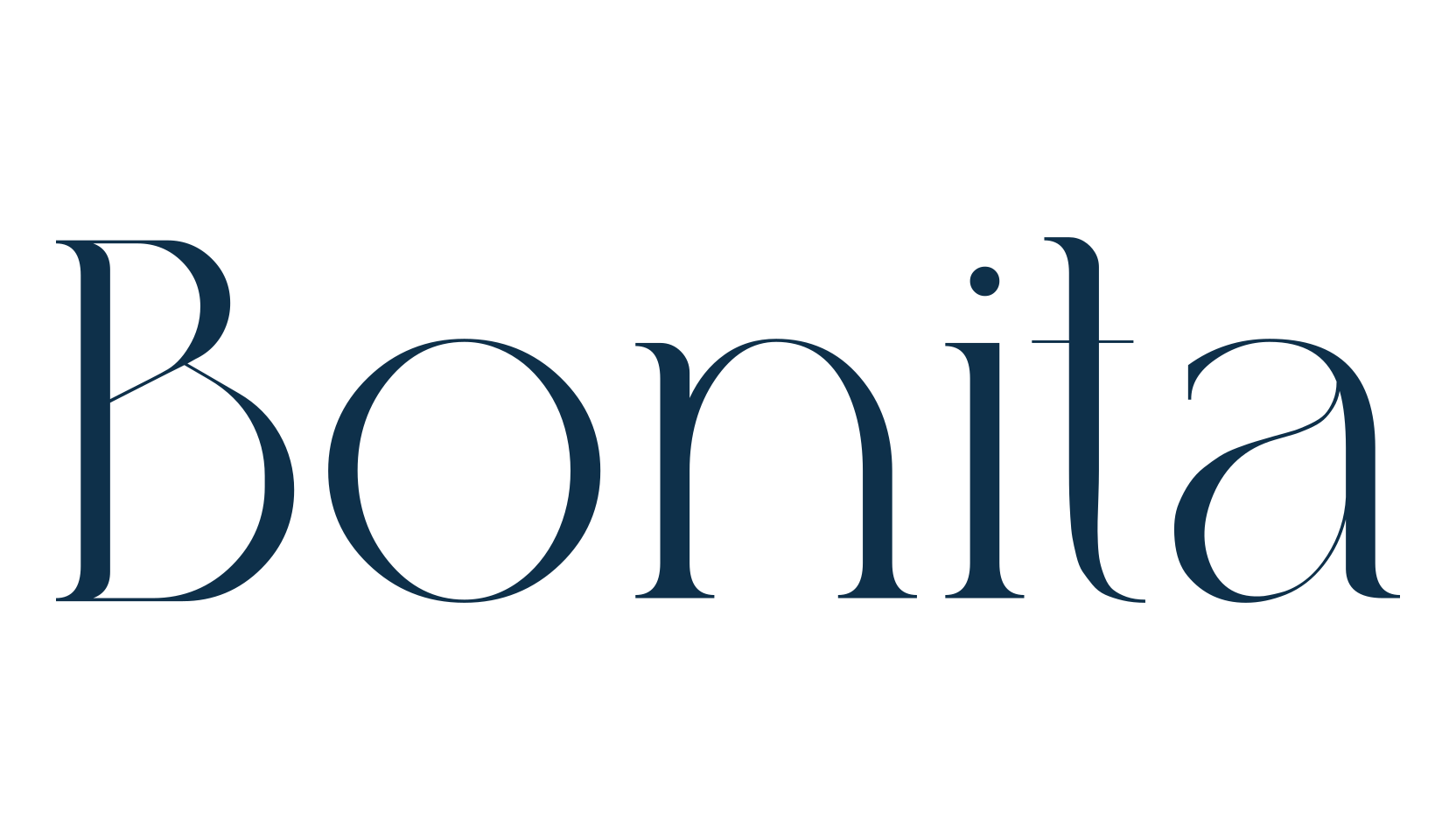 Bonita (bonita-4), serif font preview