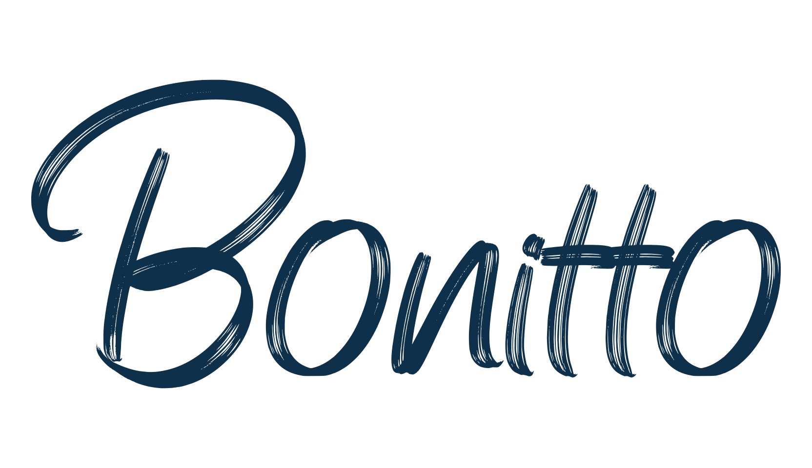 Bonitto, script brush fancy decorative calligraphy font preview