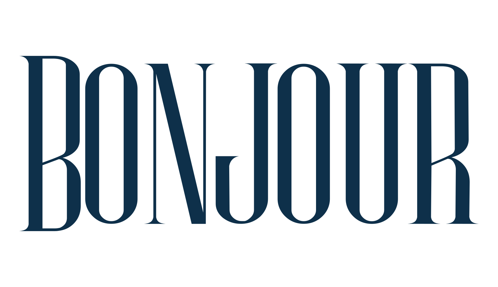 Bonjour (bonjour-4), basic serif font preview