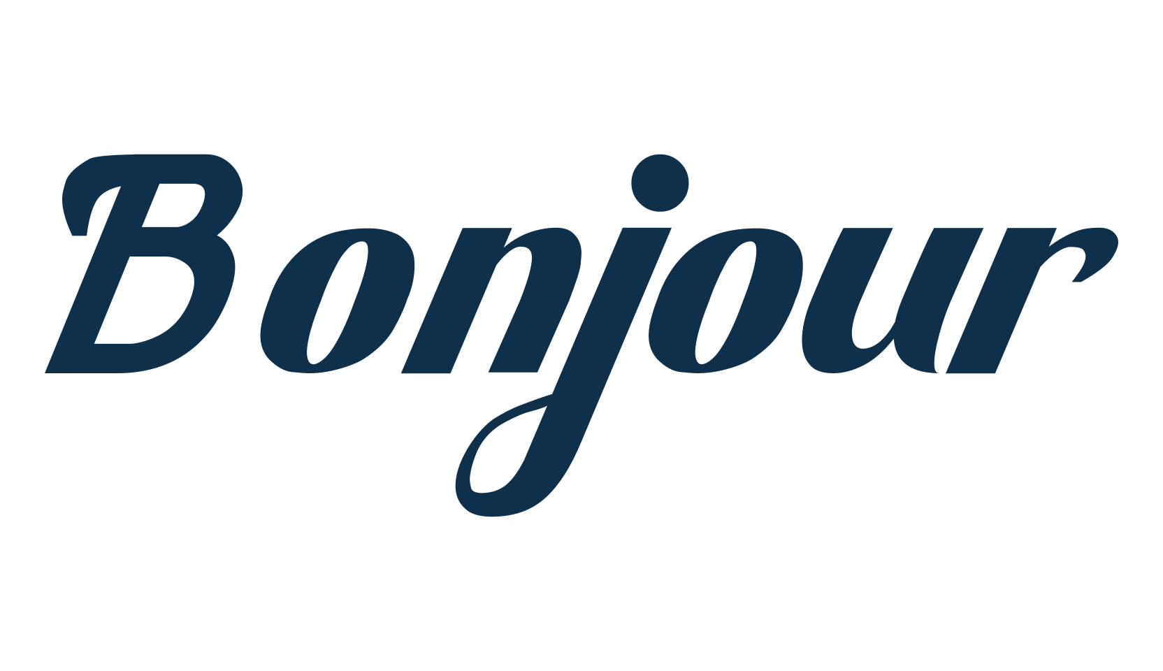 Bonjour, various font preview
